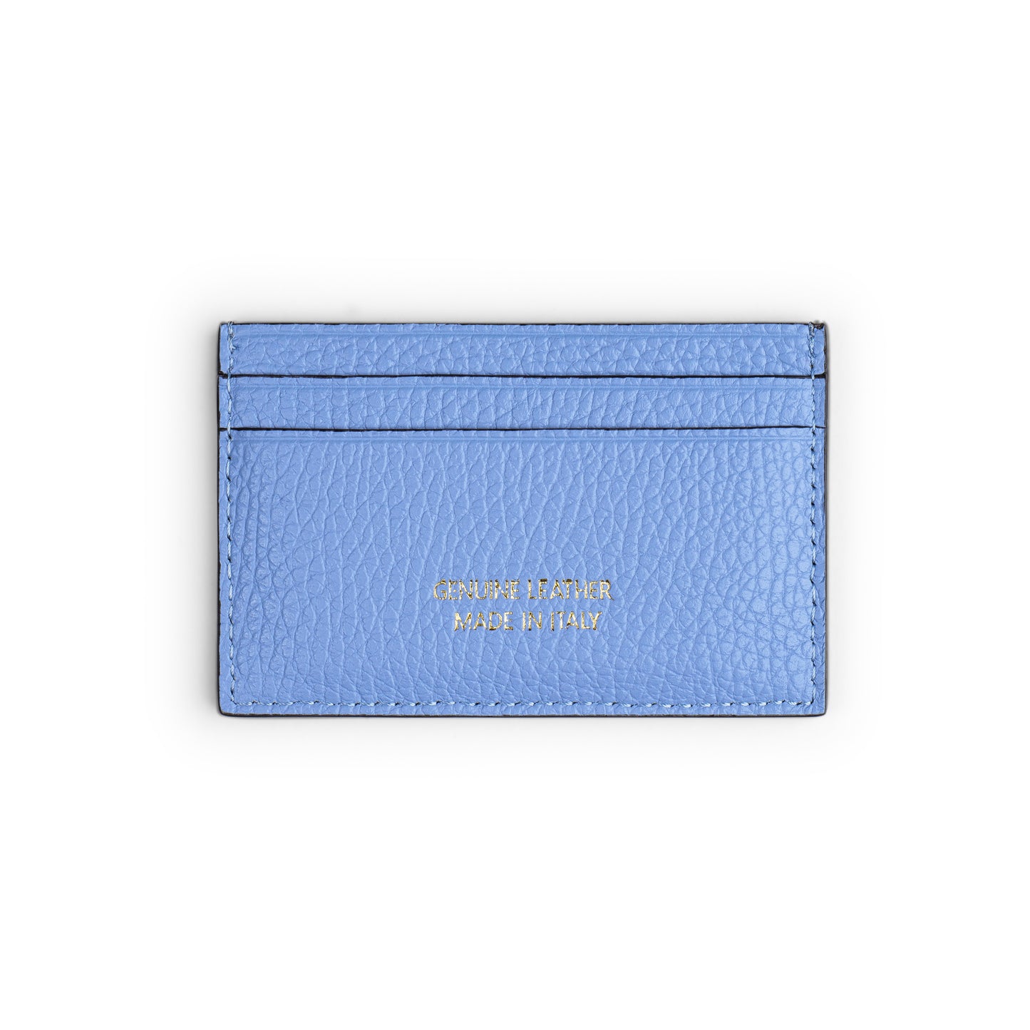 PORTACARTE DIXIE IN VERA PELLE AZZURRO