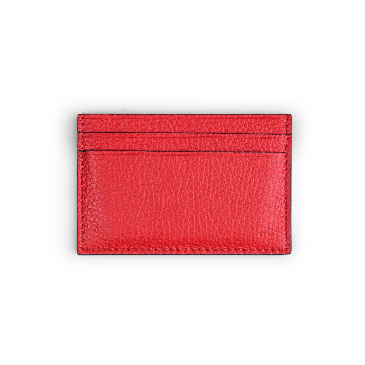 PORTACARTE DIXIE IN VERA PELLE ROSSO