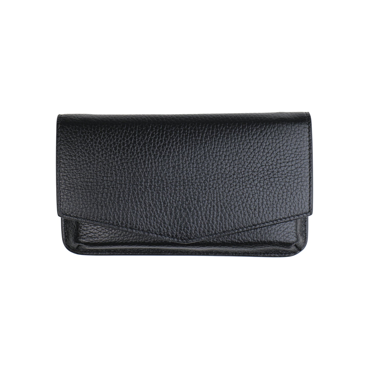 BORSA KYLIE IN VERA PELLE NERO