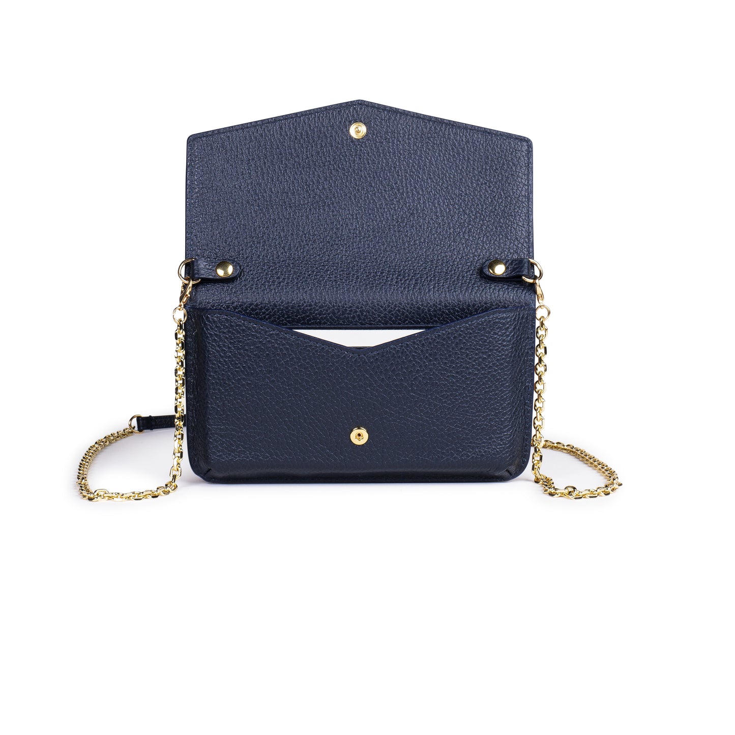 BORSA KYLIE IN VERA PELLE BLUE