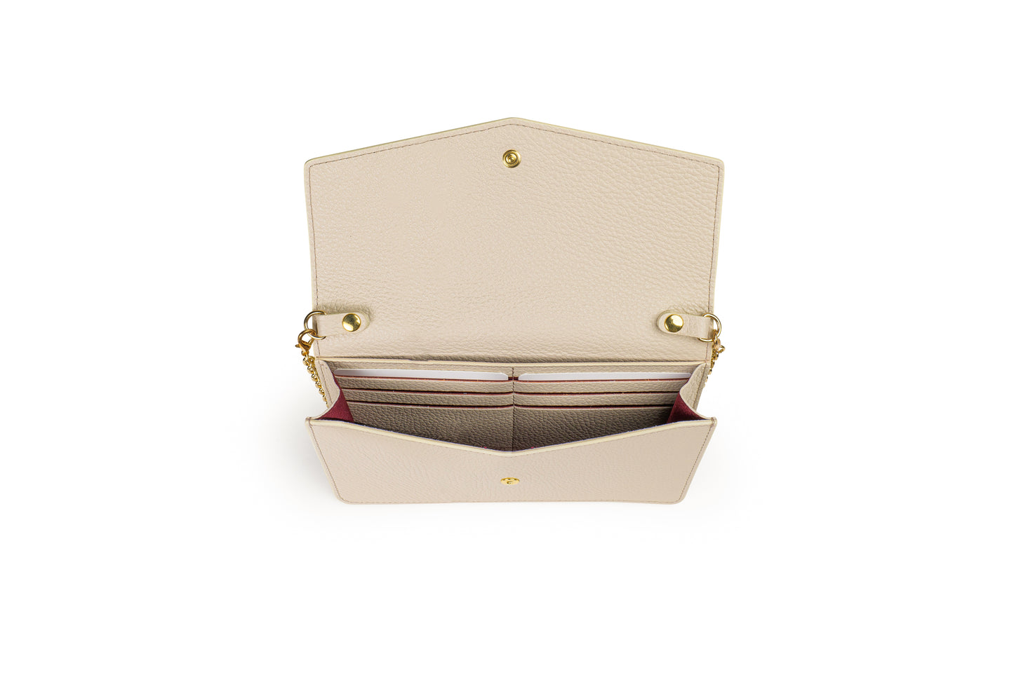 BORSA KETTY IN VERA PELLE BEIGE