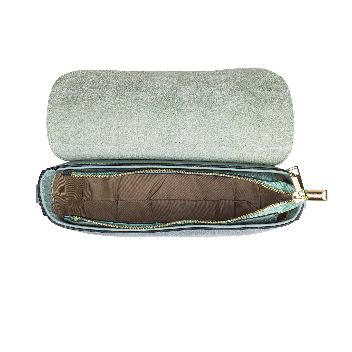 BORSA GRACE IN VERA PELLE MENTA