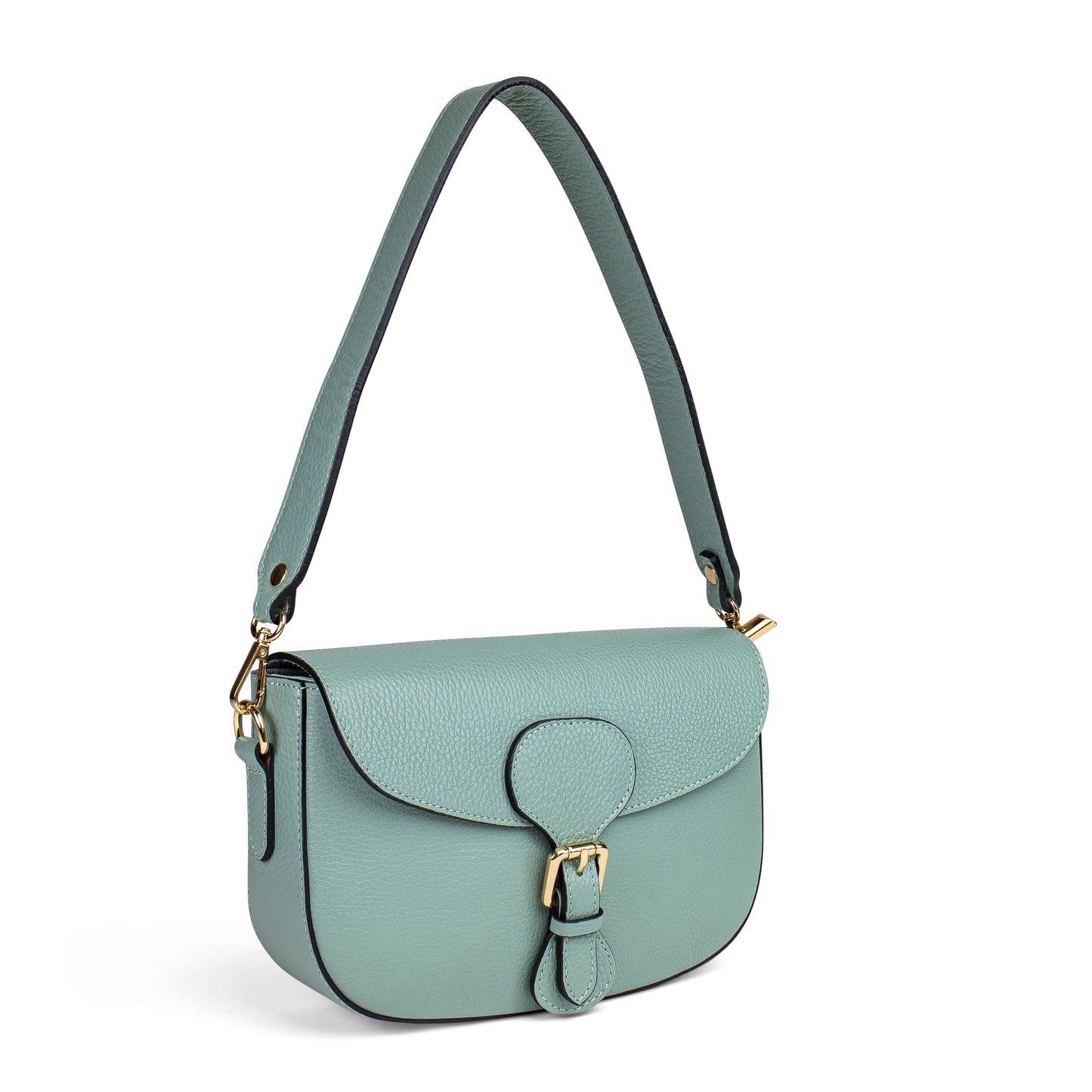 BORSA GRACE IN VERA PELLE MENTA