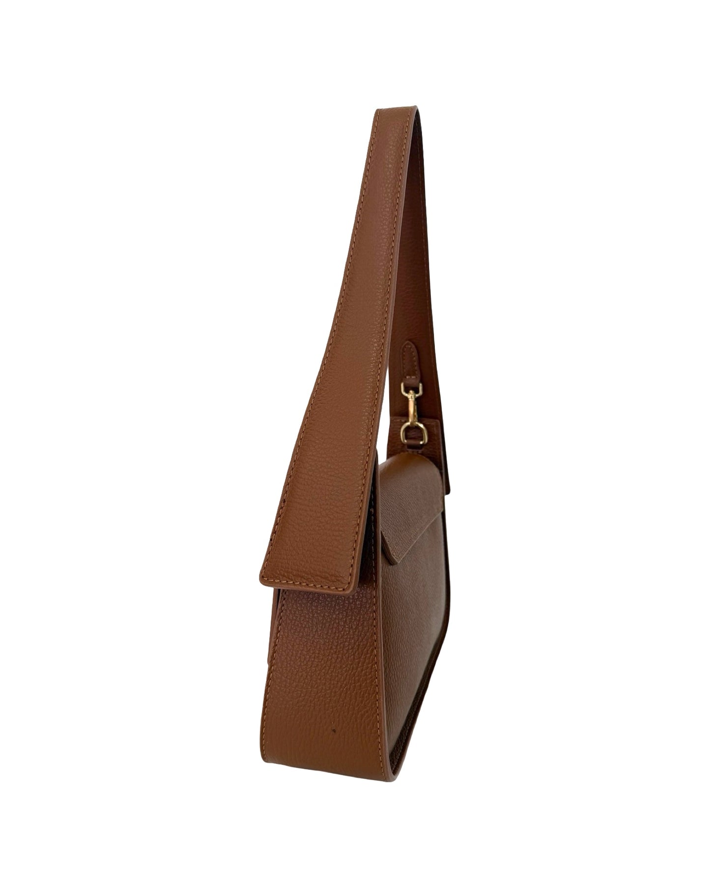 BORSA OLIVIA IN PELLE CUOIO