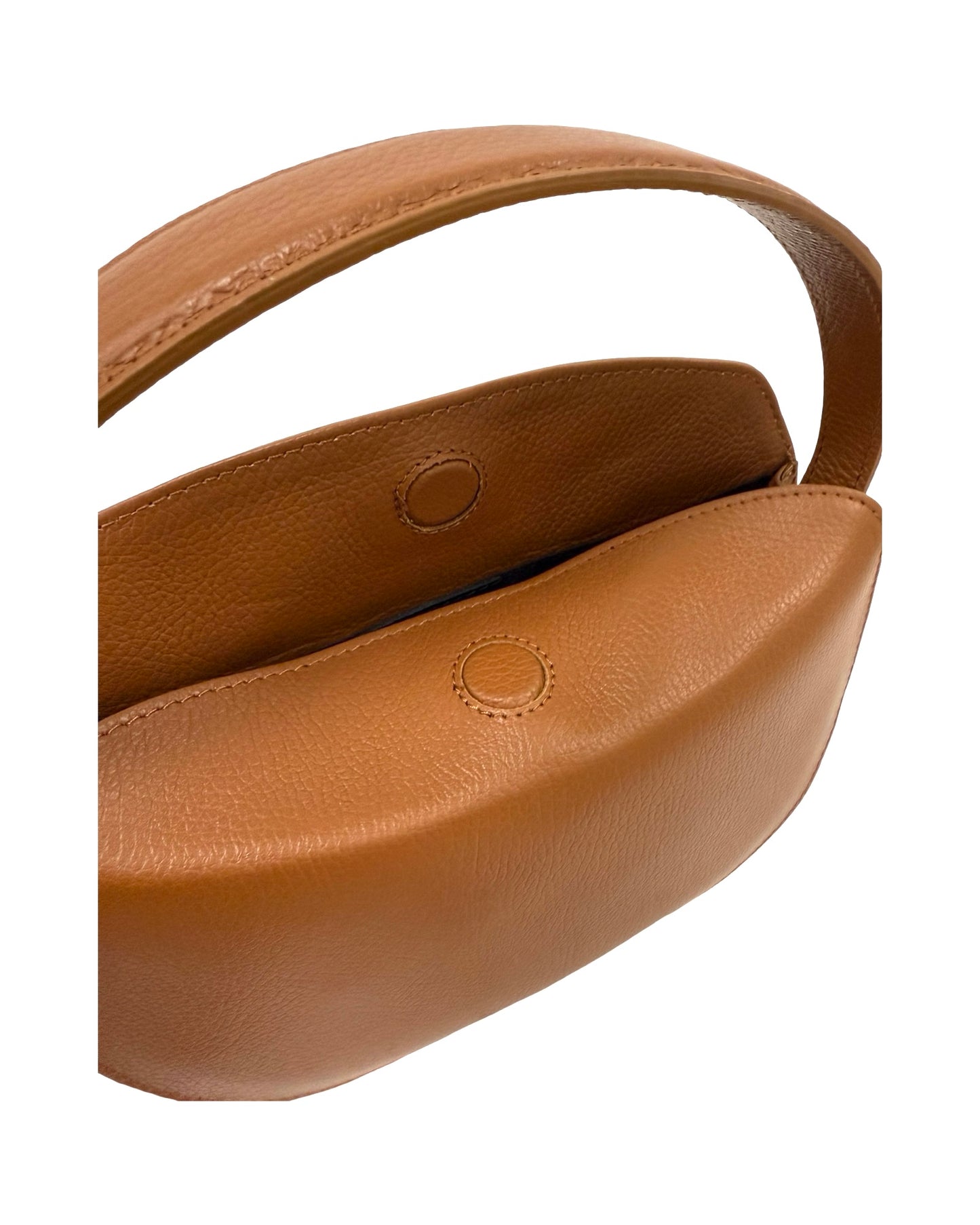 BORSA DIANA IN VERA PELLE CUOIO