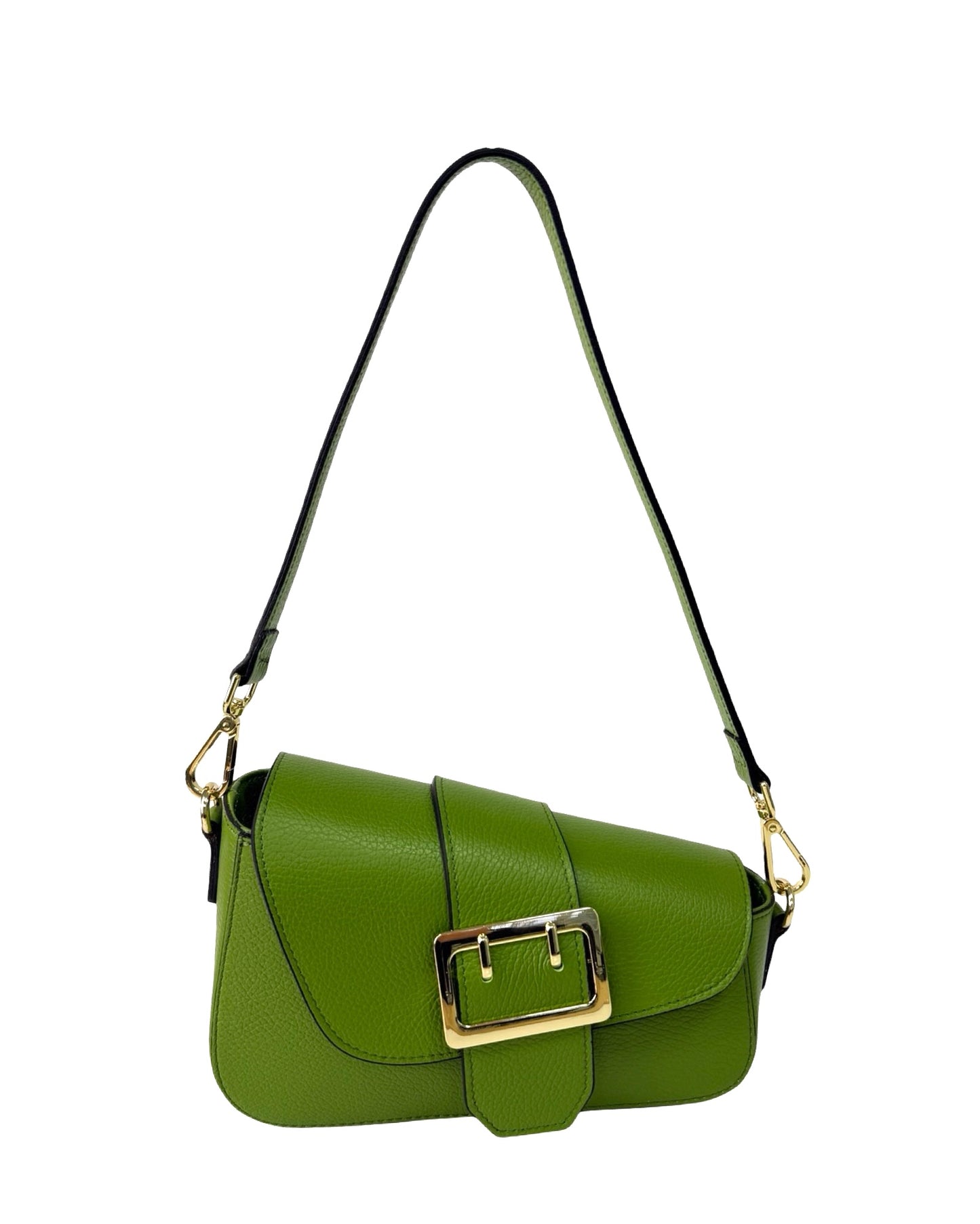 BORSA LAYLA VERA PELLE VERDE