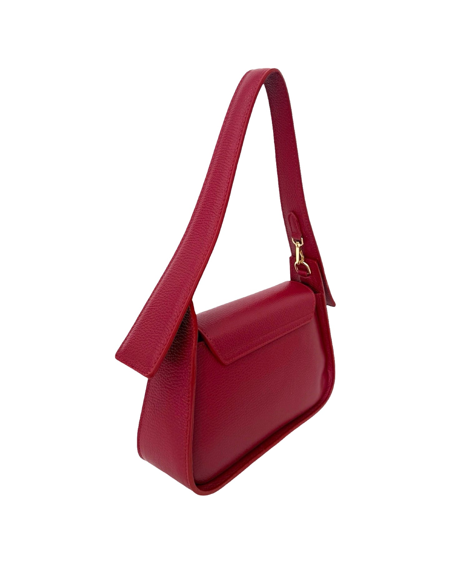 BORSA OLIVIA IN PELLE ROSSA