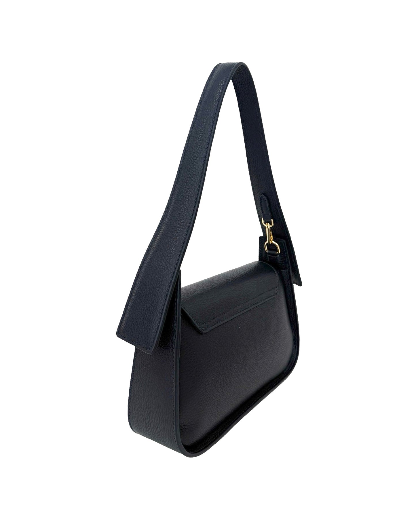 BORSA OLIVIA IN PELLE BLU NAVY