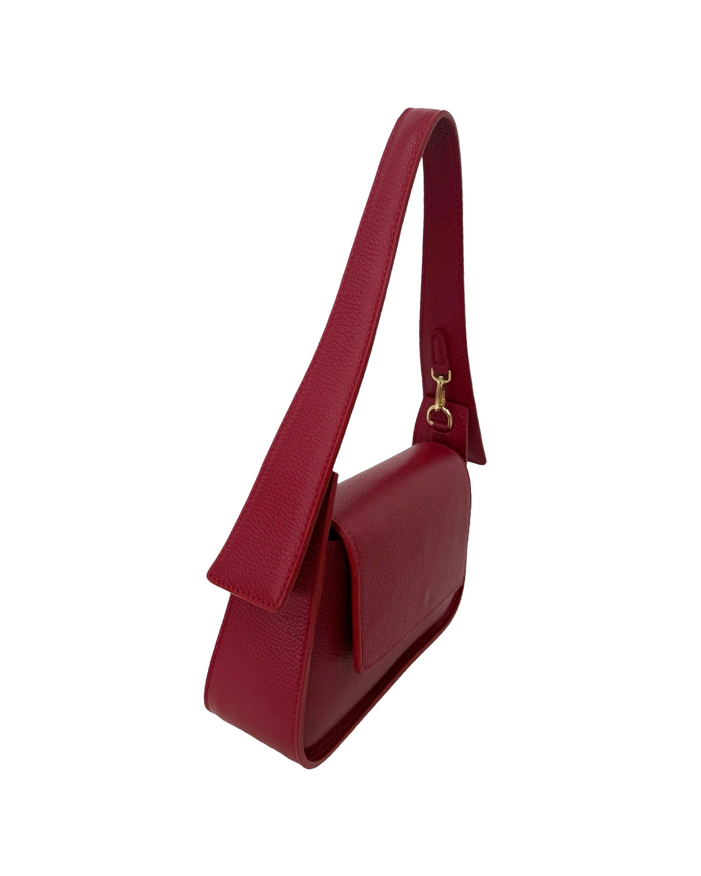 BORSA OLIVIA IN PELLE ROSSA