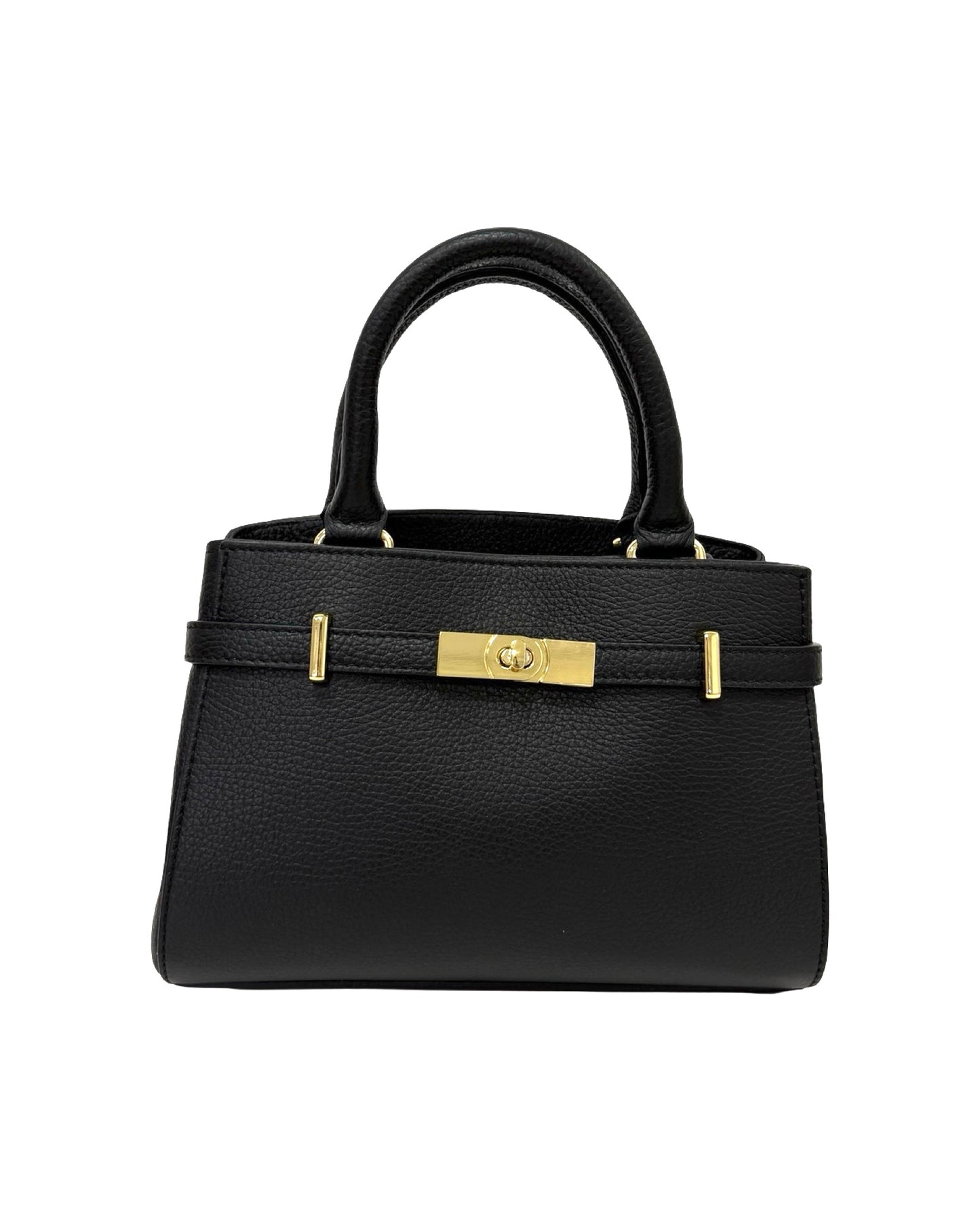 BORSA MARLEY IN VERA PELLE NERO