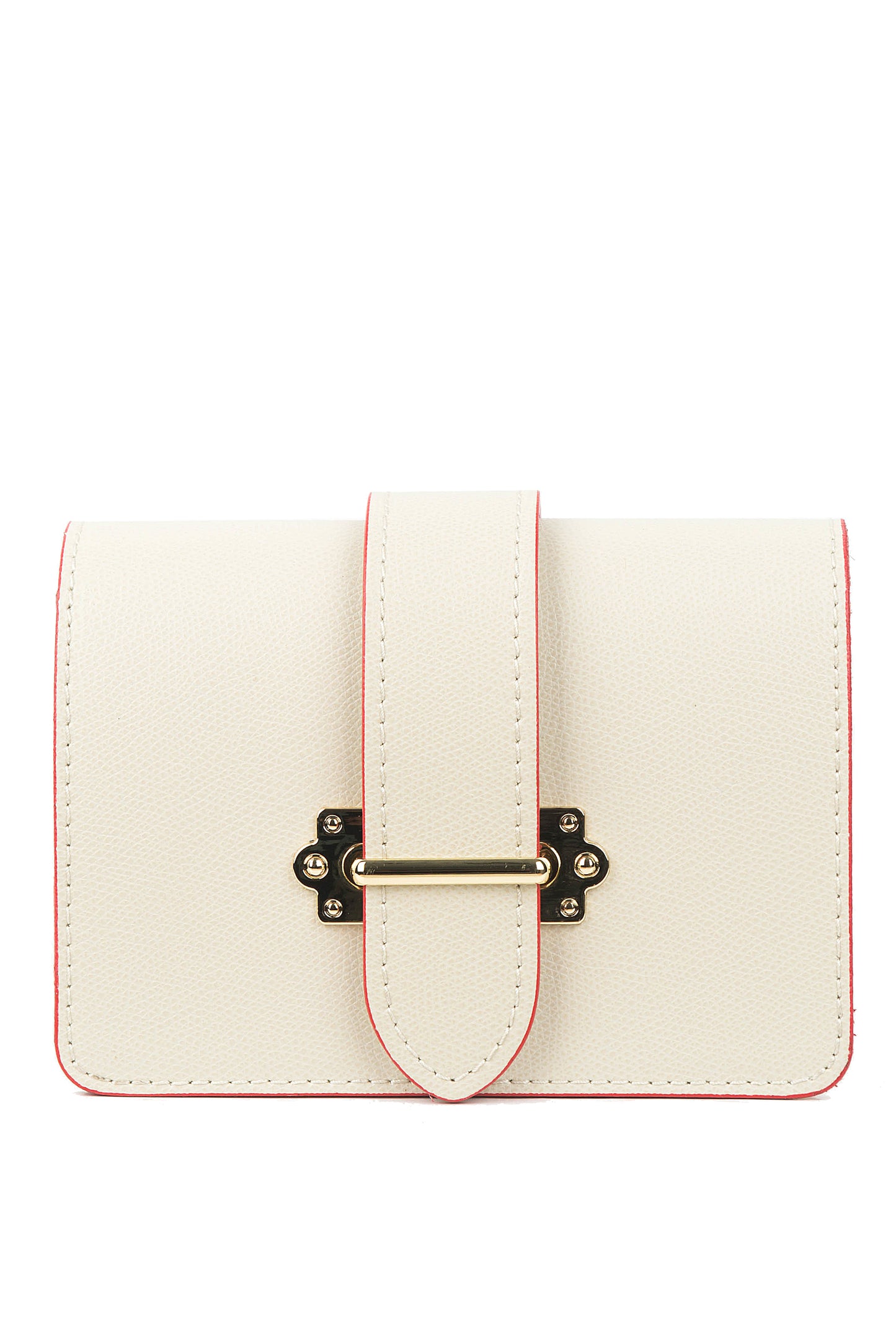 BORSA LUNA IN PELLE BEIGE