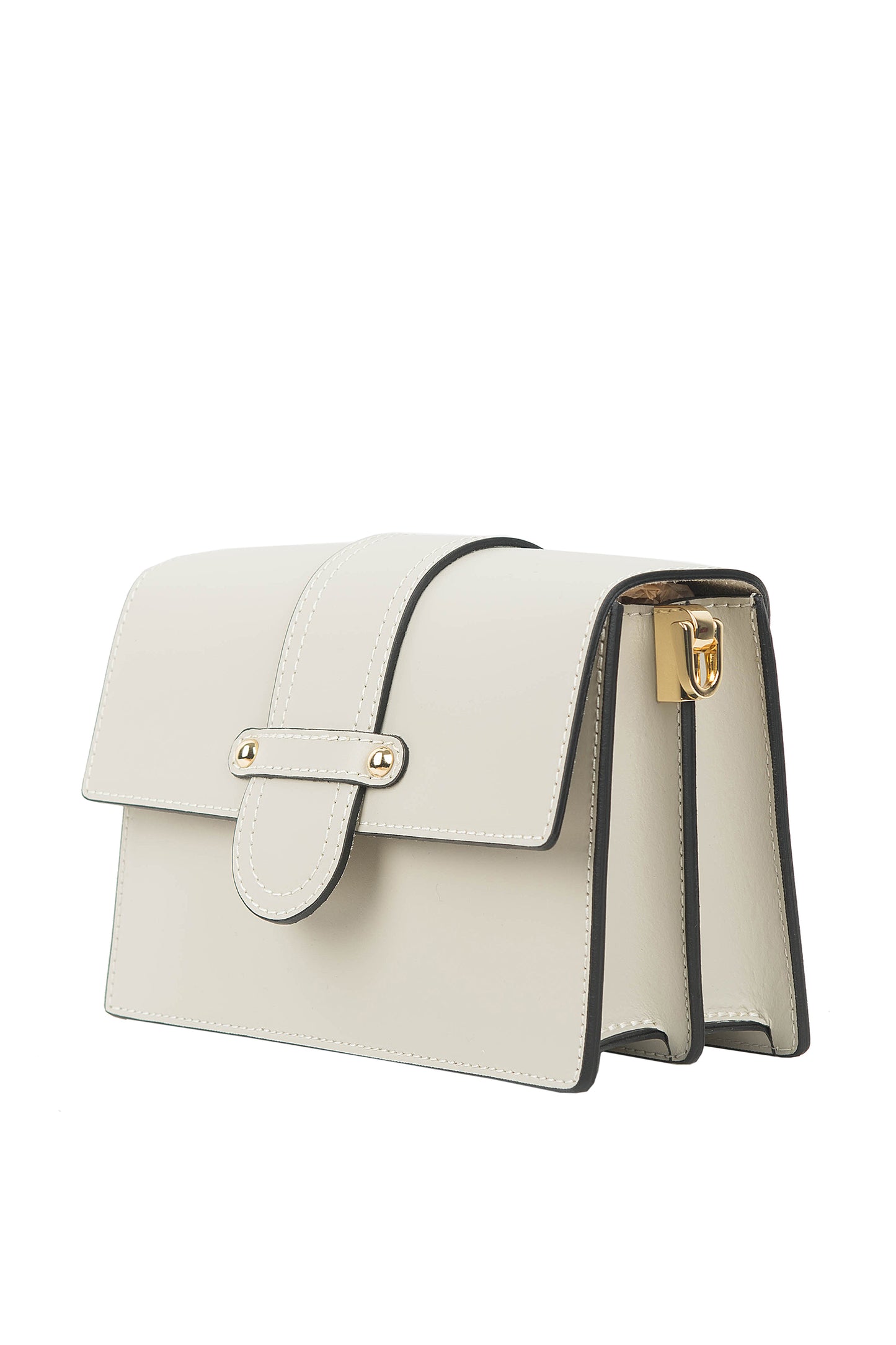 BORSA IVY IN PELLE SPAZZOLATA BEIGE