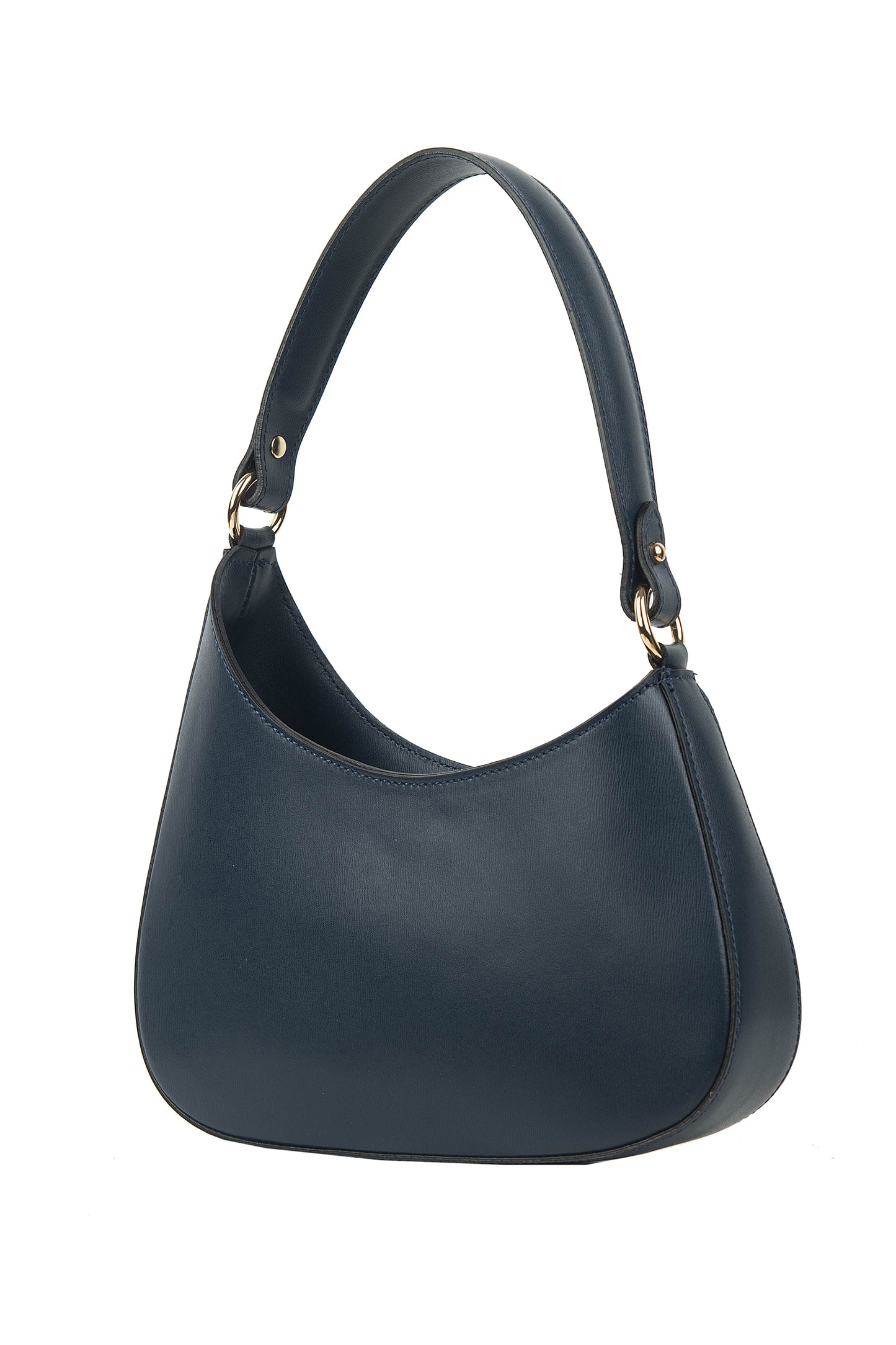 BORSA ELLE IN PELLE BLU