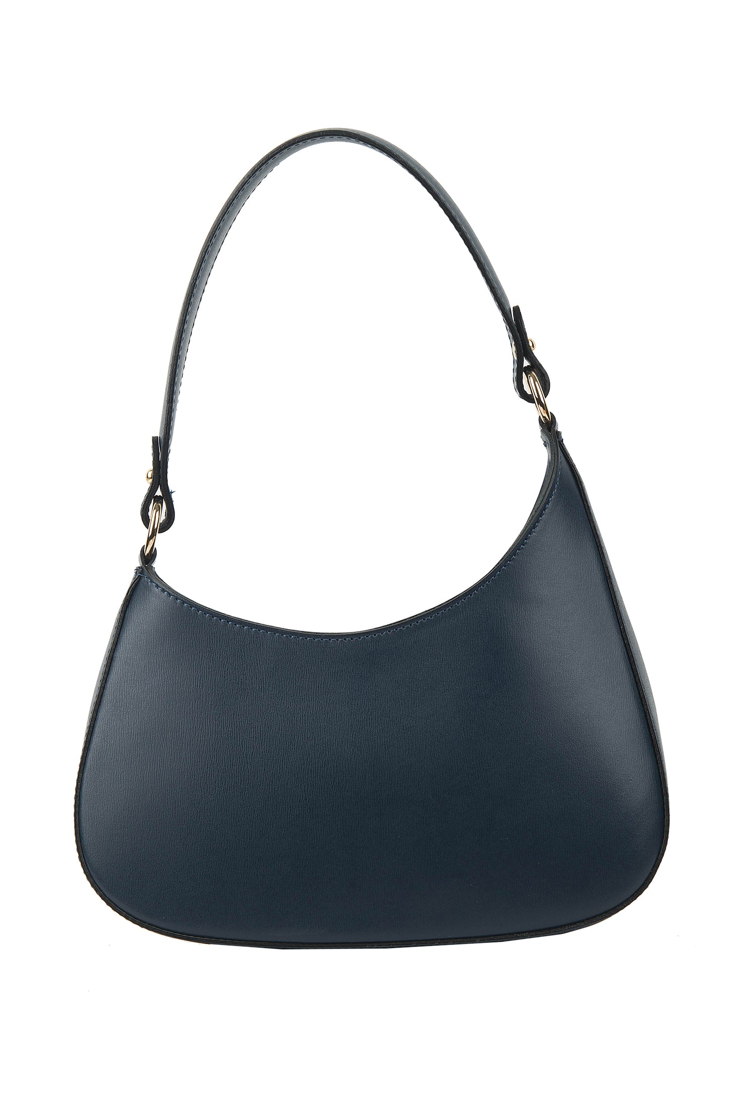 BORSA ELLE IN PELLE BLU