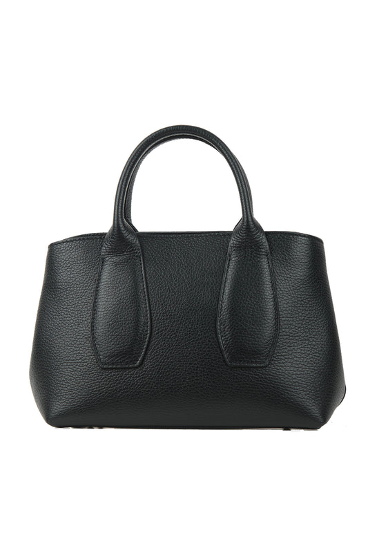 BORSA LILY IN PELLE NERA