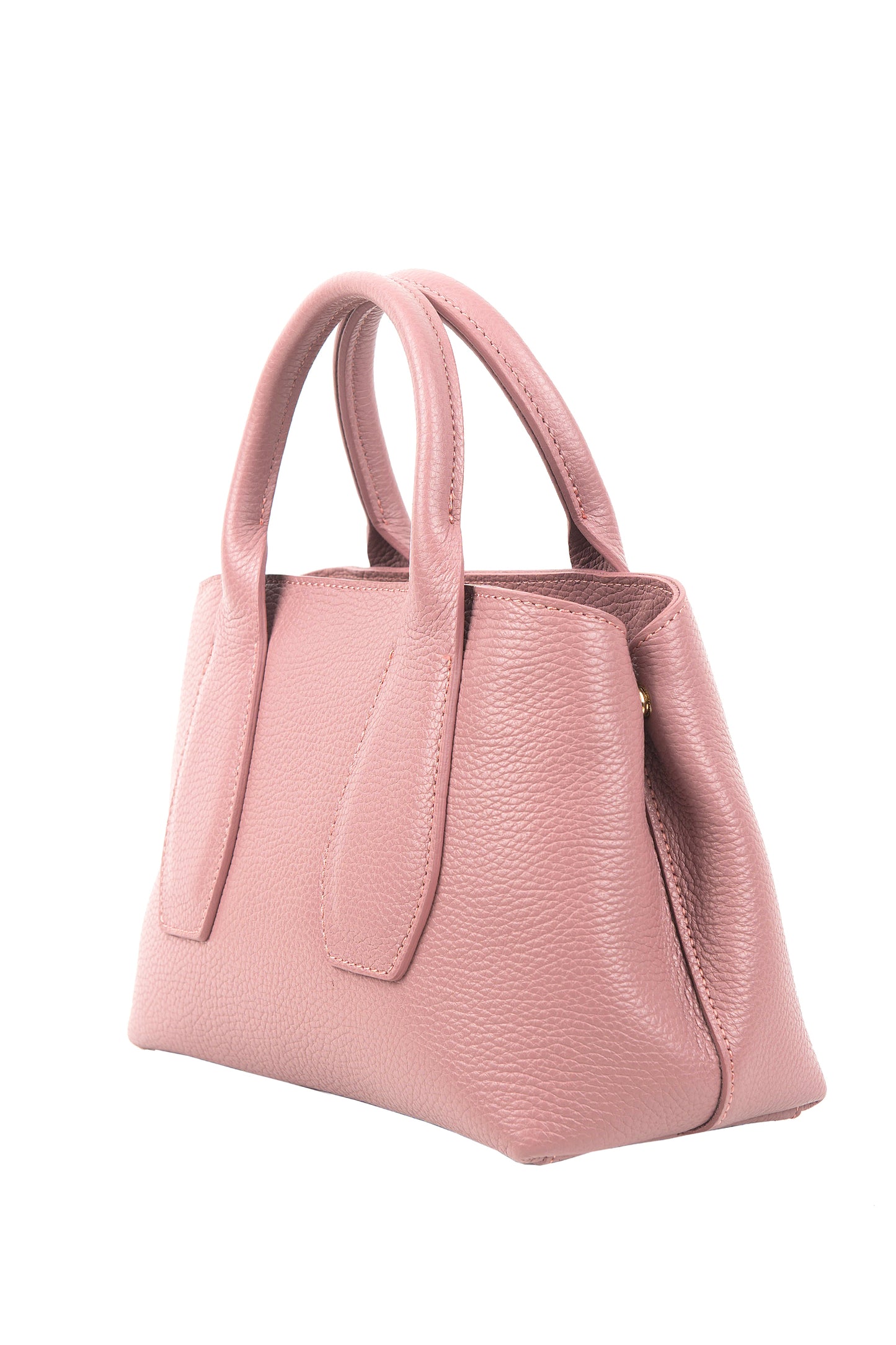 BORSA LILY IN PELLE ROSA CIPRIA