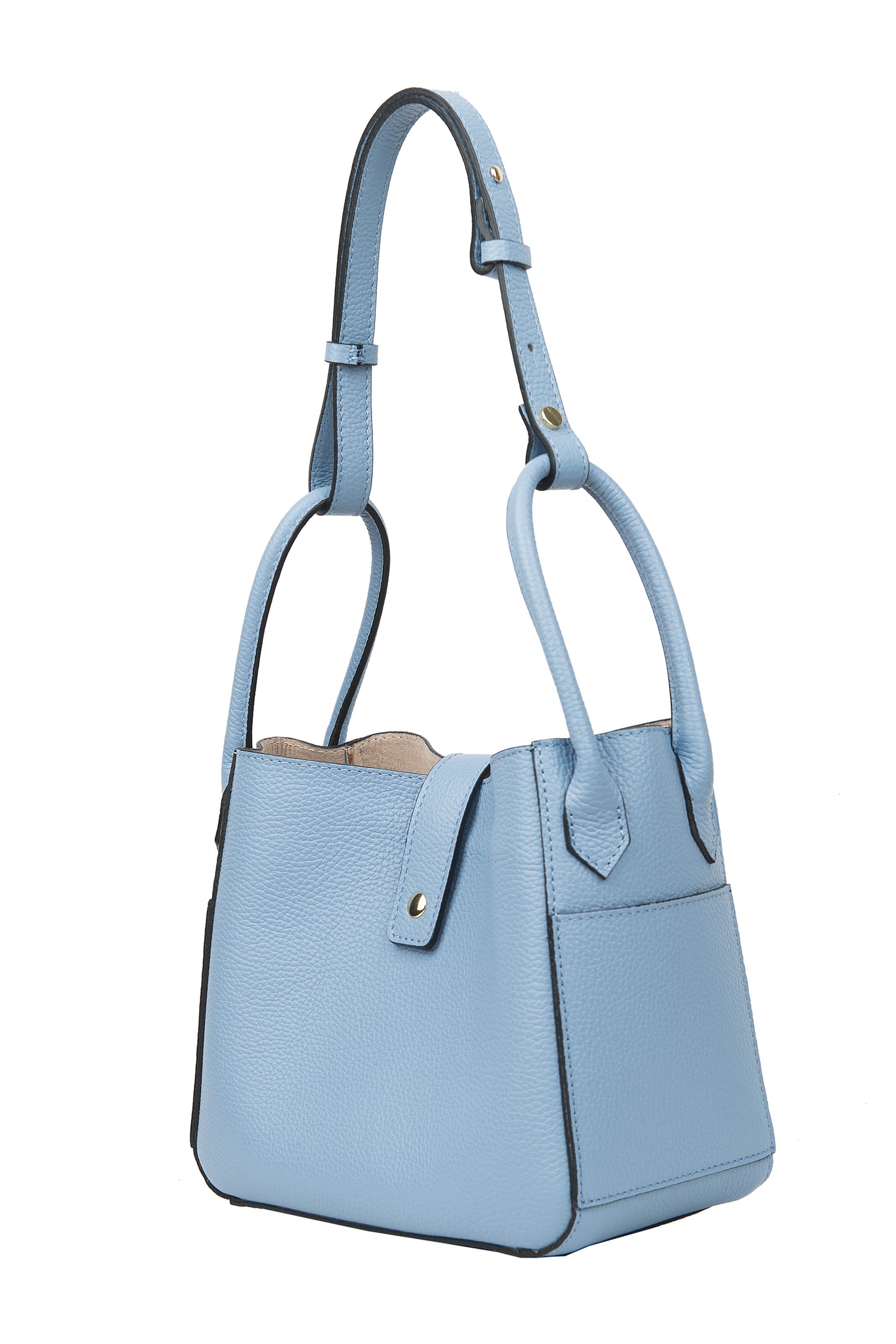 BORSA ZOE IN PELLE CARTA DA ZUCCHERO