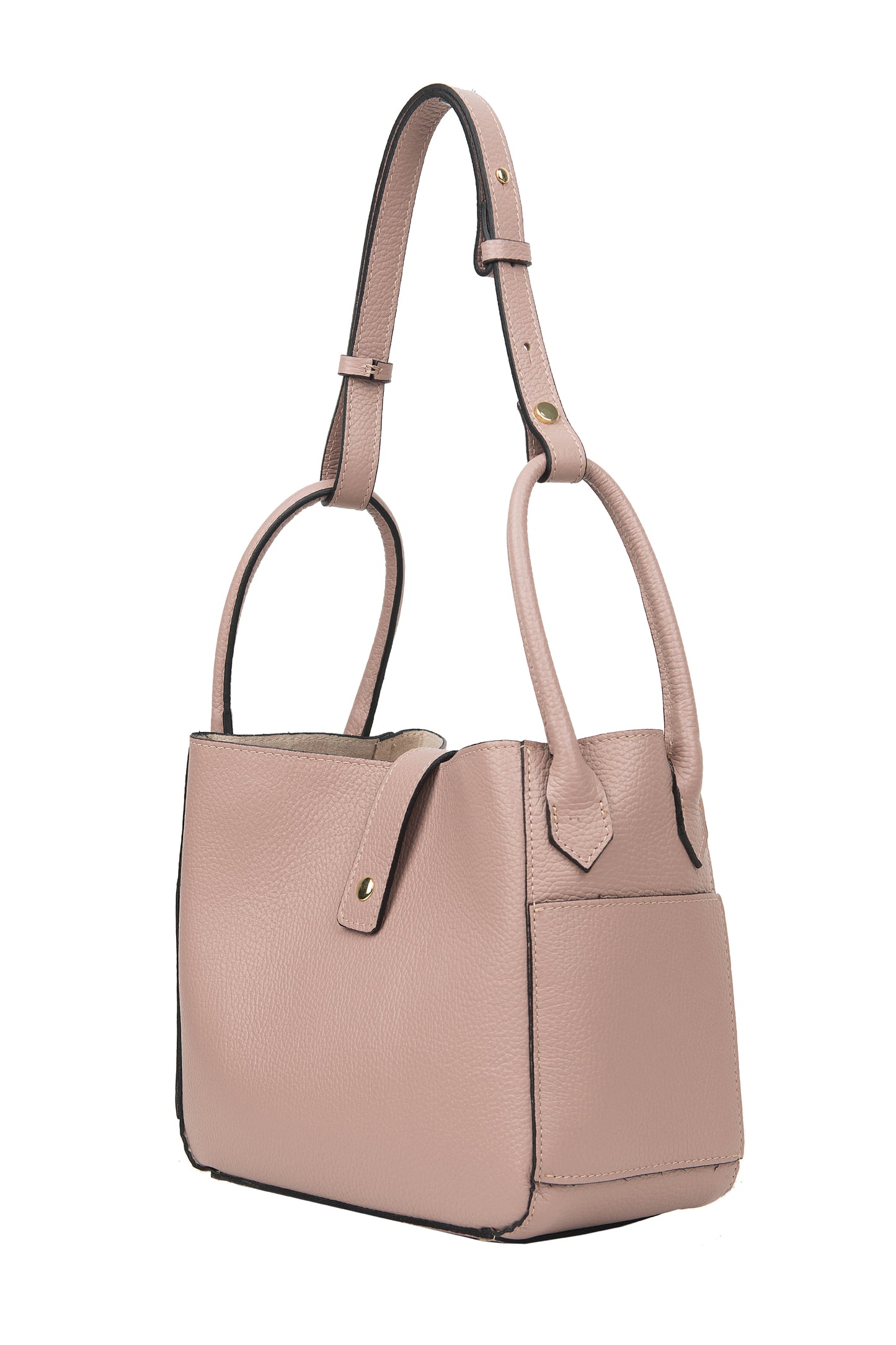 BORSA ZOE IN PELLE ROSA CIPRIA