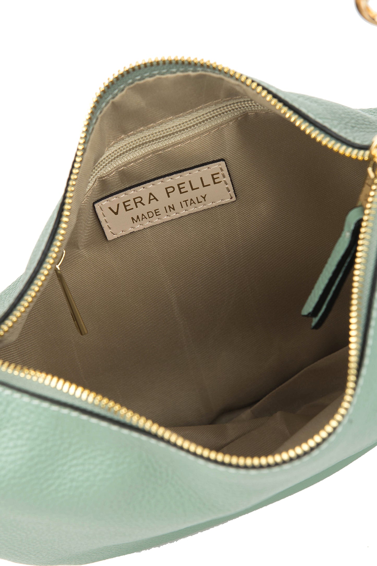 BORSA MIA IN PELLE VERDE MENTA