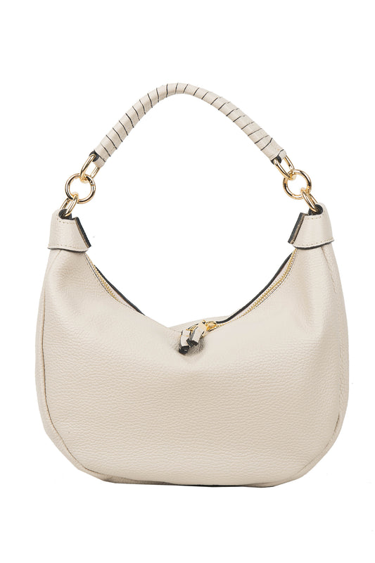 BORSA MIA IN PELLE BEIGE