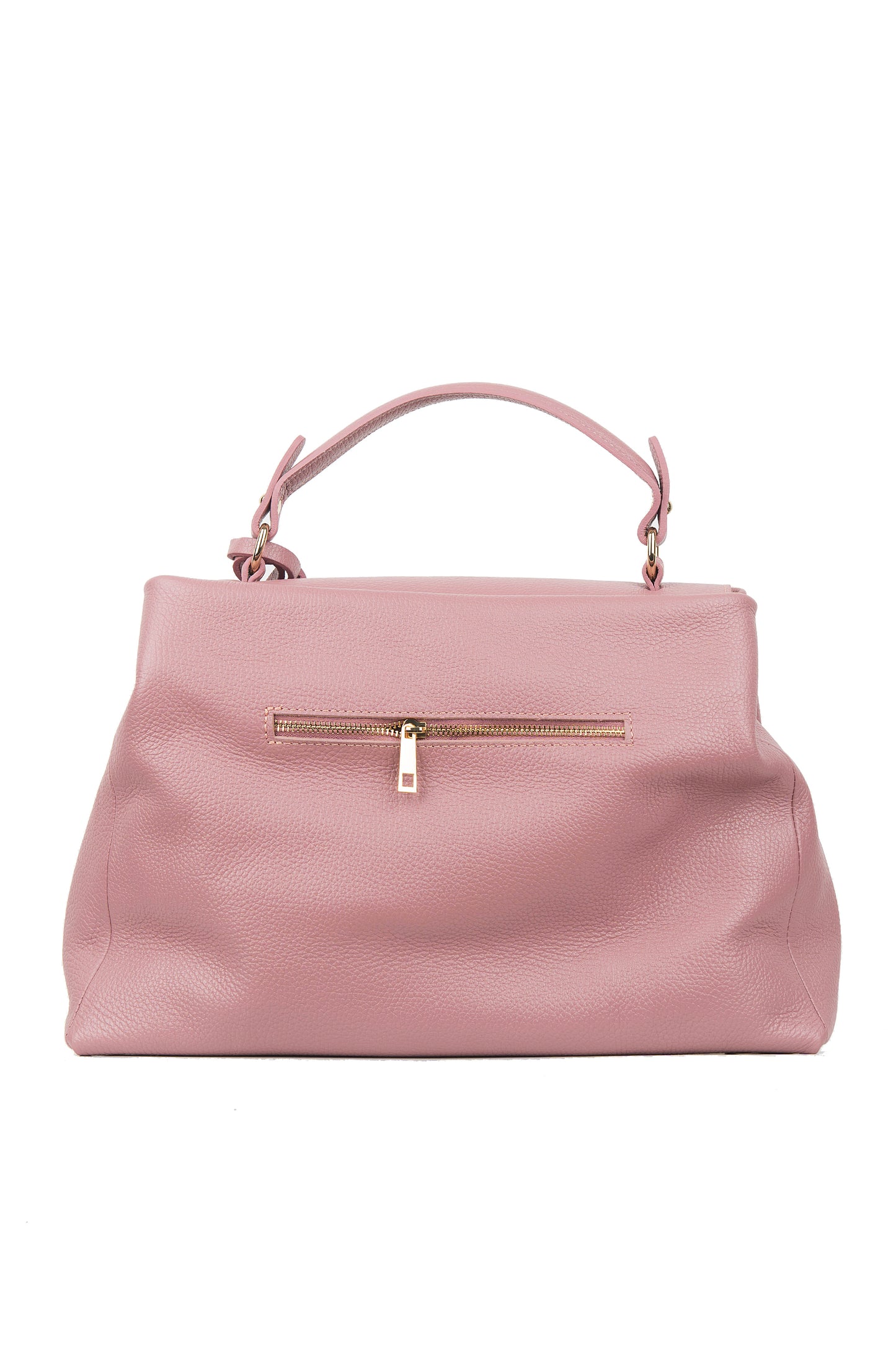 BORSA EMILY IN PELLE ROSA CARNE