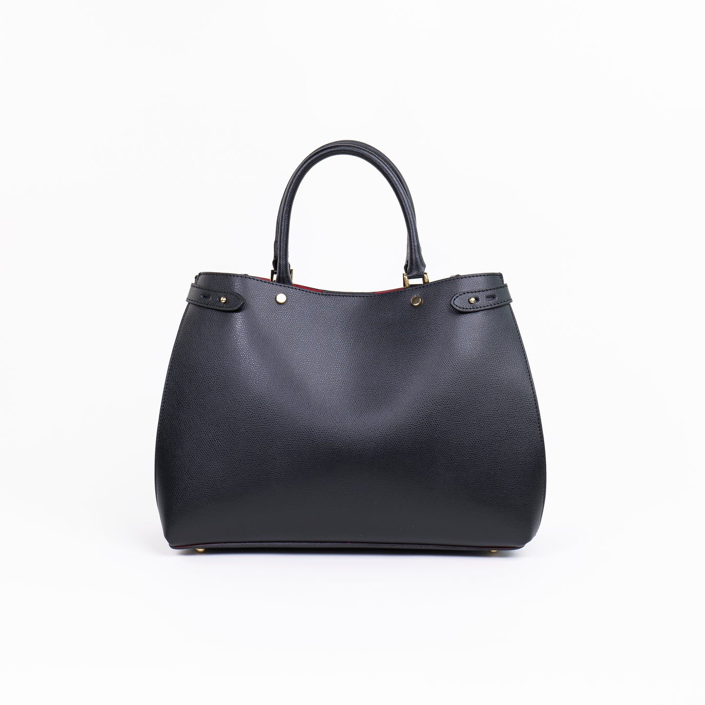 BORSA POLLY IN PELLE NERA