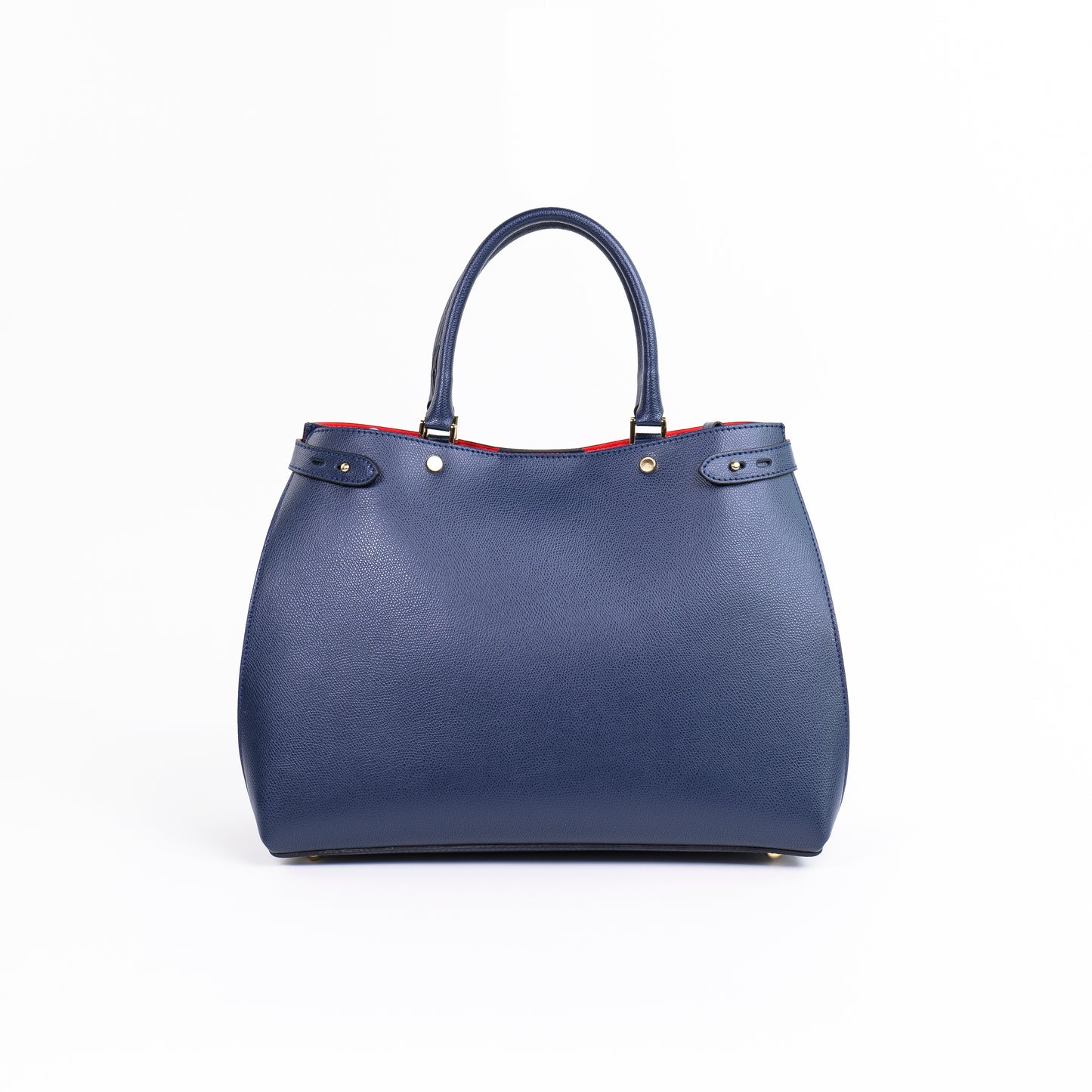 BORSA POLLY IN PELLE BLU