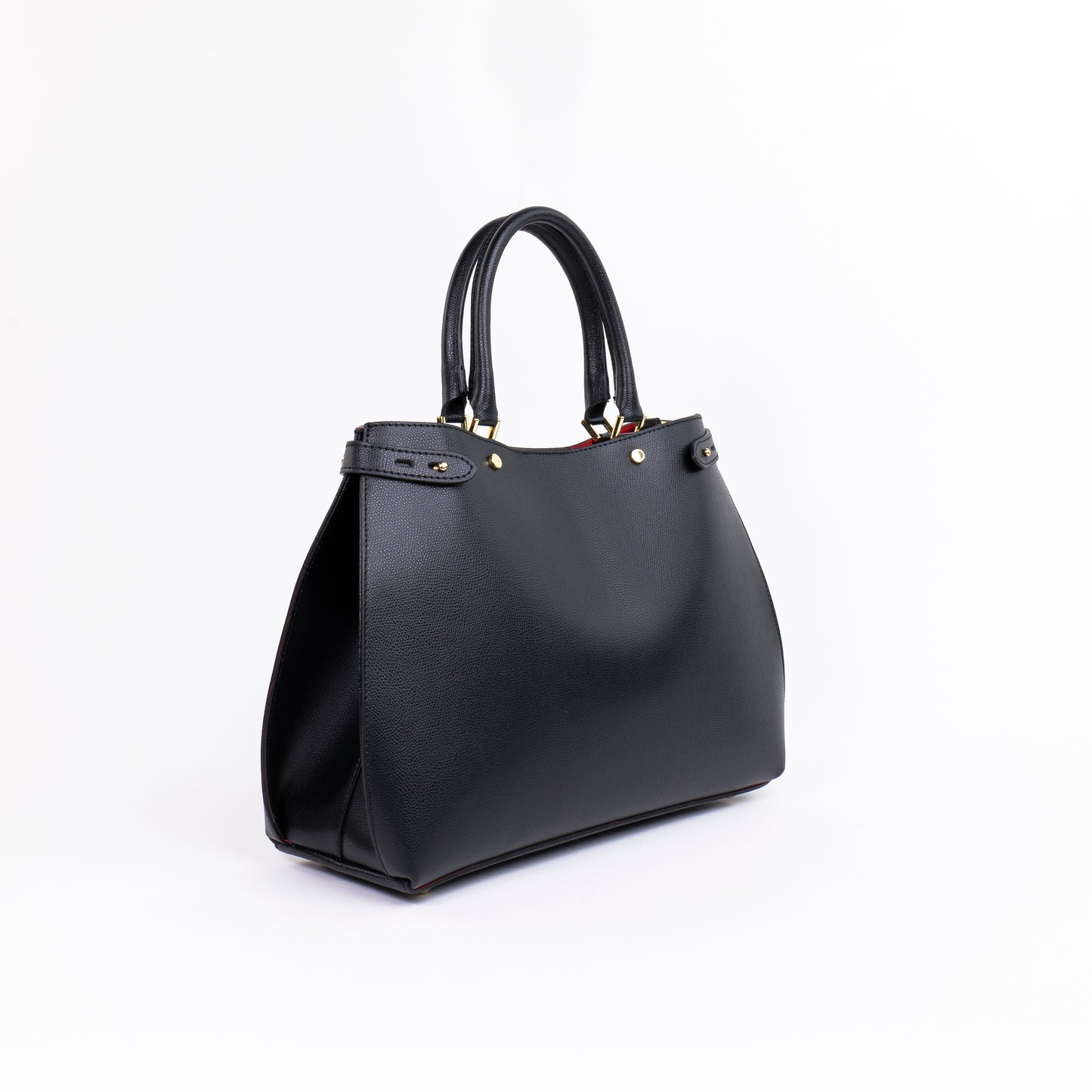 BORSA POLLY IN PELLE NERA