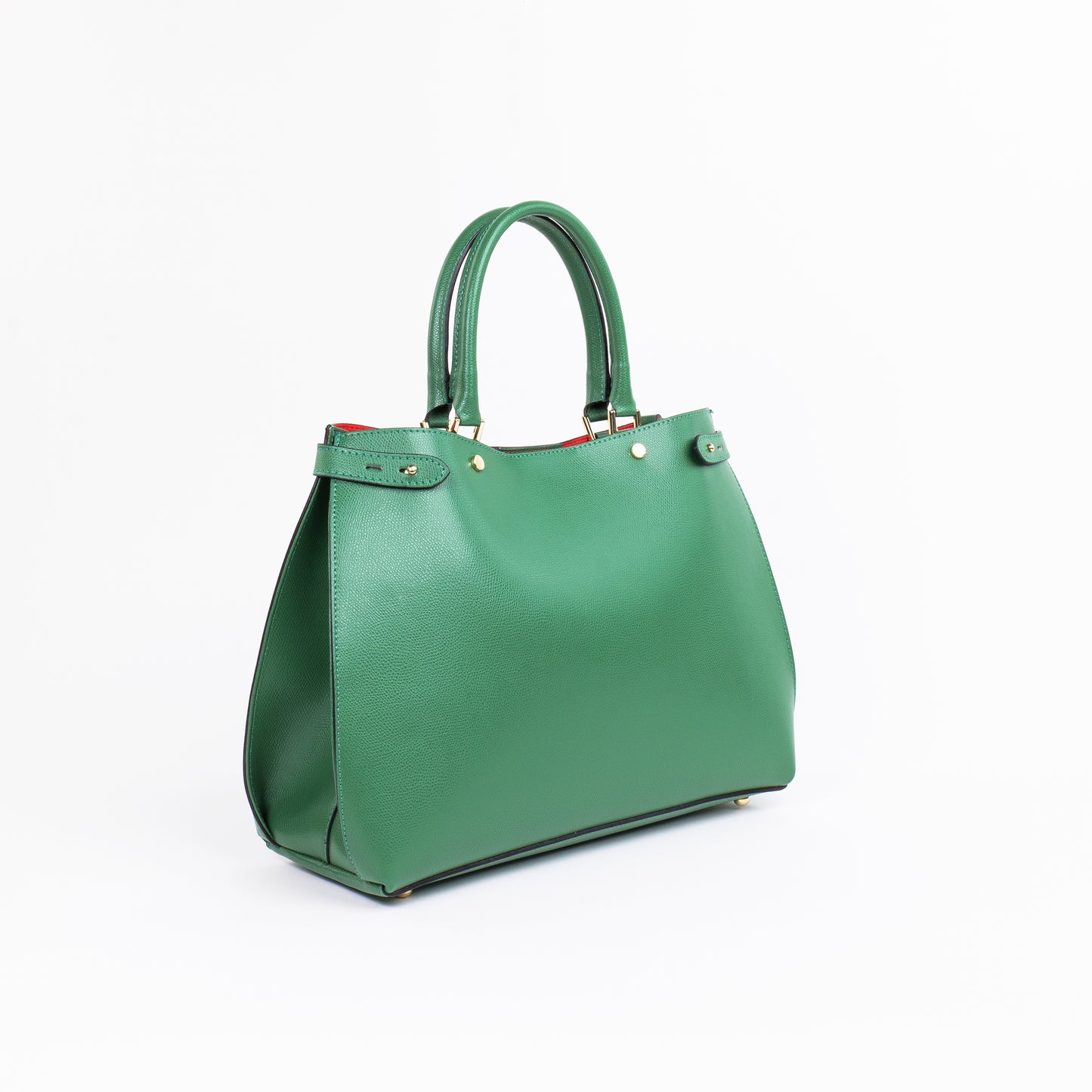 BORSA POLLY IN PELLE VERDE