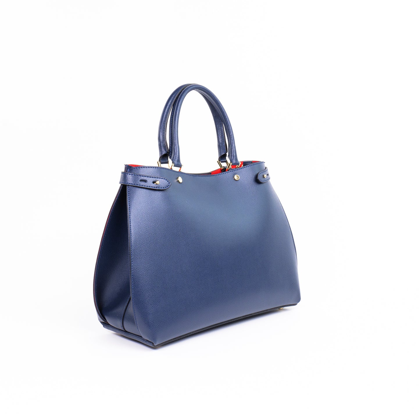 BORSA POLLY IN PELLE BLU