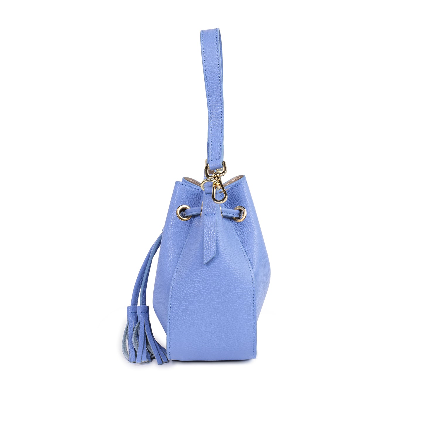 BORSA ROXENNE IN PELLE AZZURRO