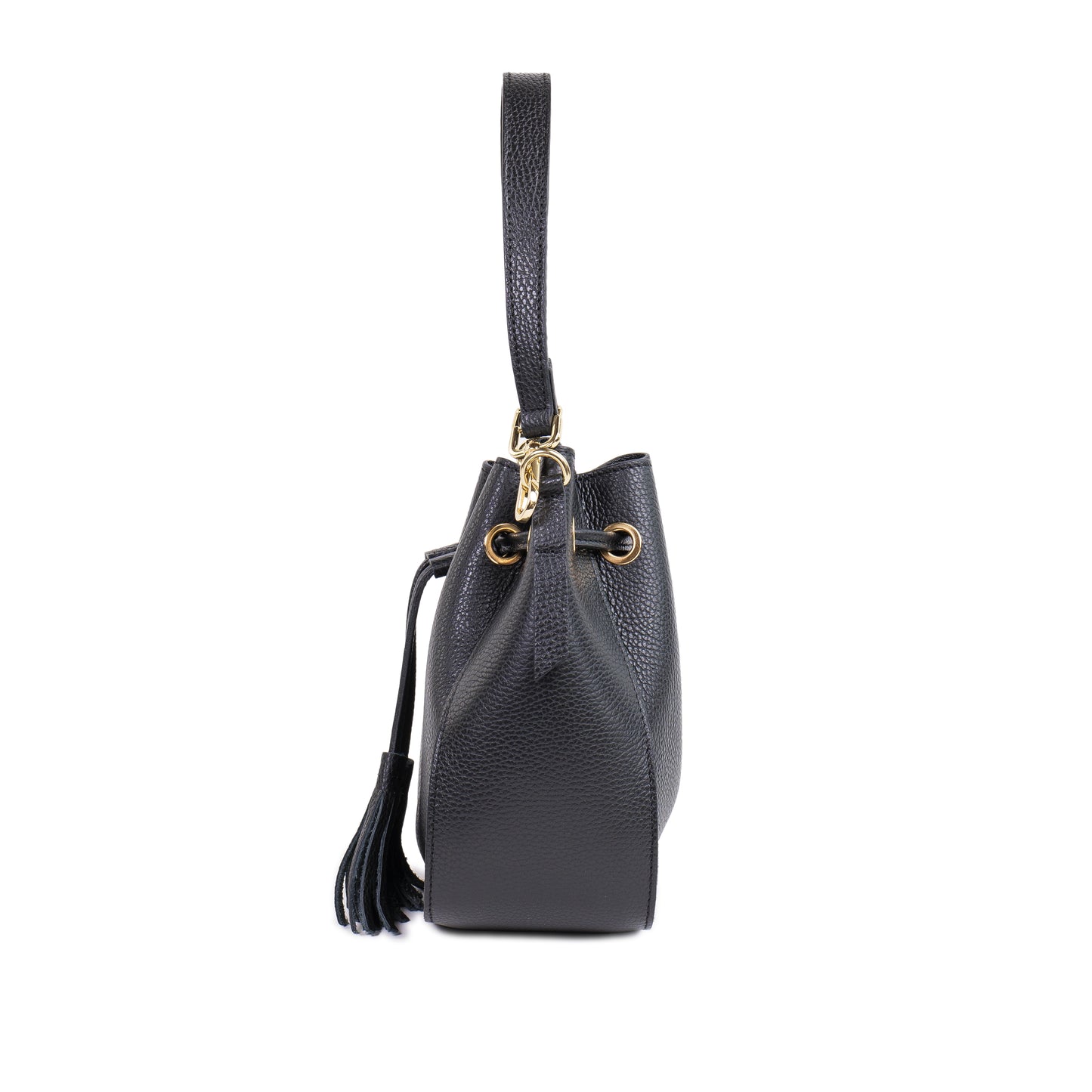 BORSA ROXENNE IN PELLE NERA