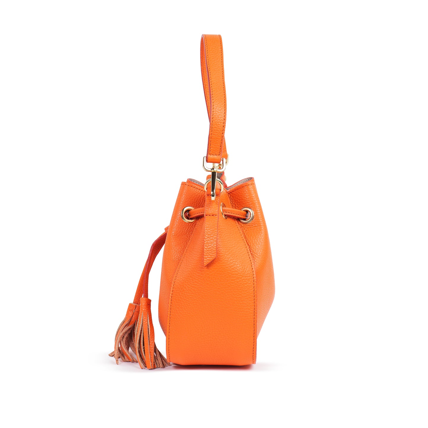 BORSA ROXENNE IN PELLE ARANCIONE