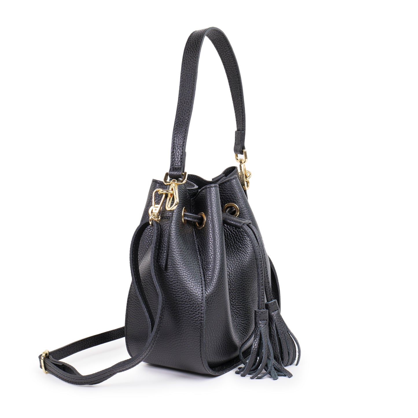 BORSA ROXENNE IN PELLE NERA