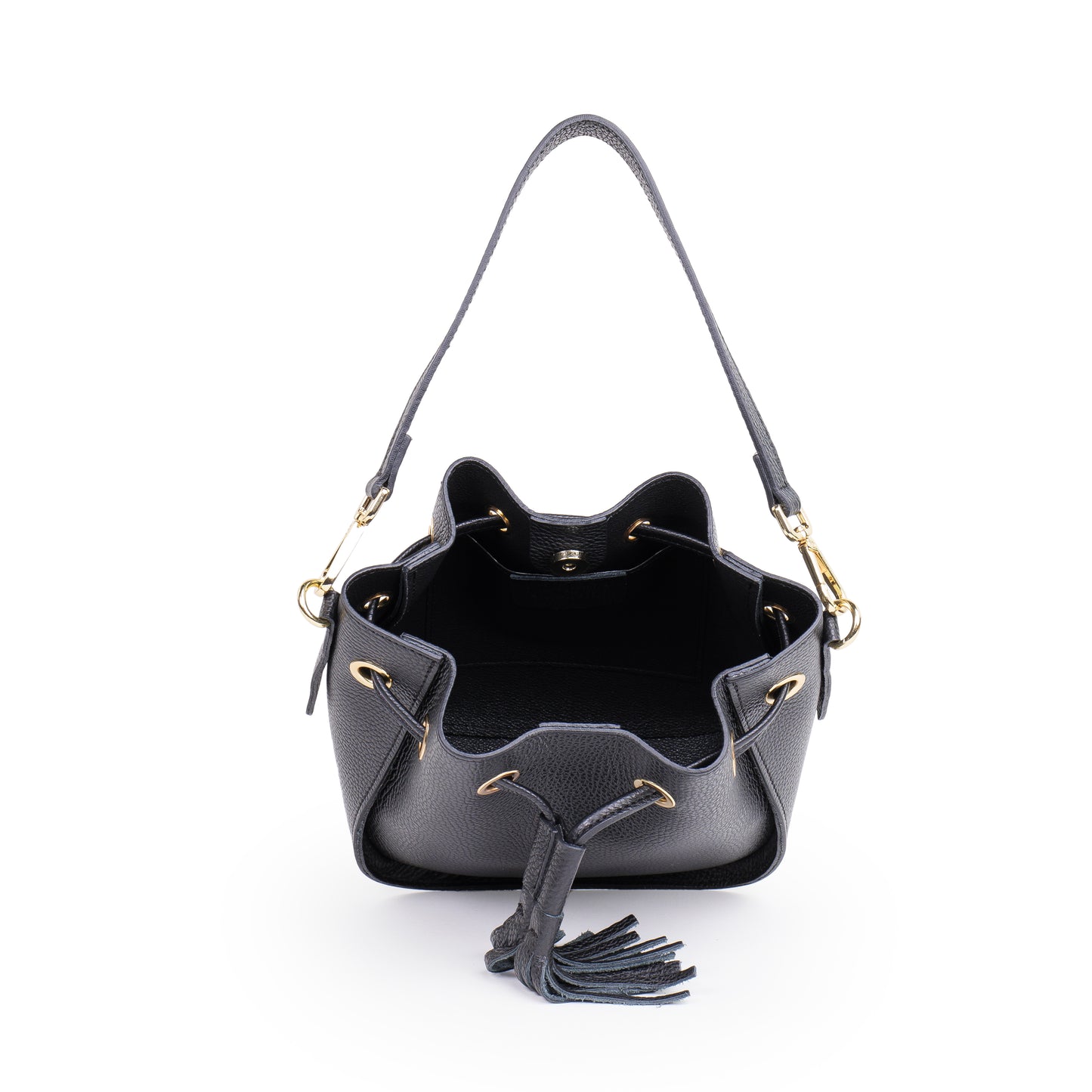 BORSA ROXENNE IN PELLE NERA