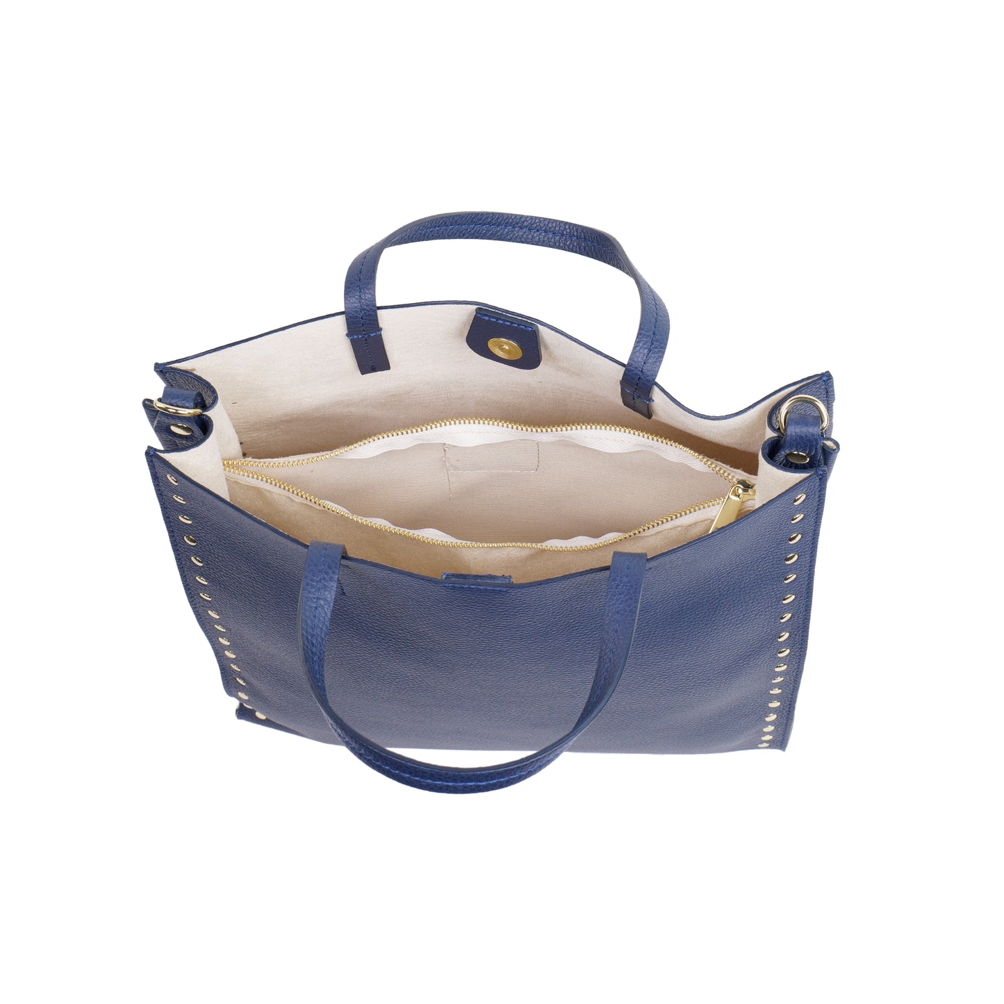 BORSA KALISTA IN PELLE BLU