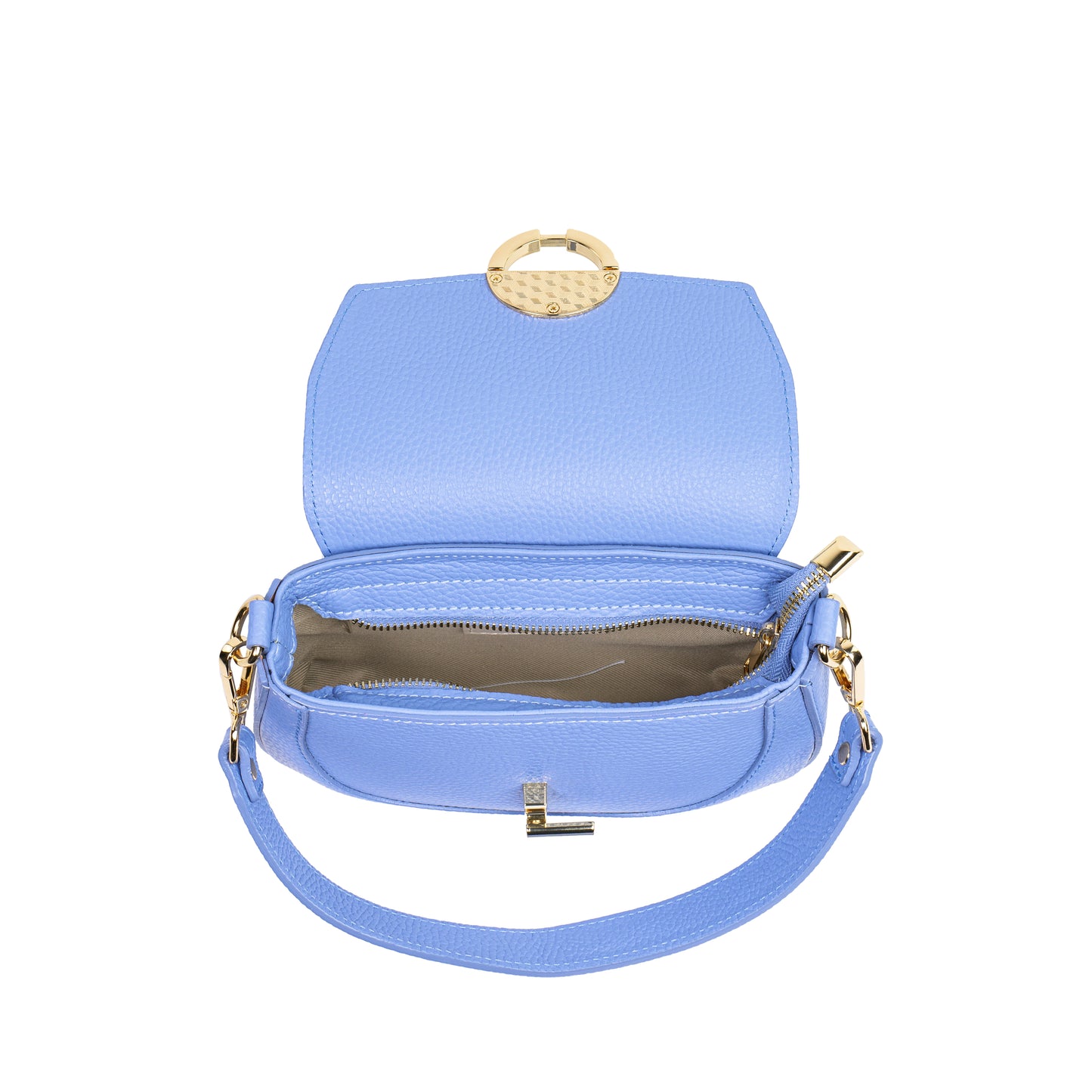 BORSA CELINE IN PELLE AZZURRO