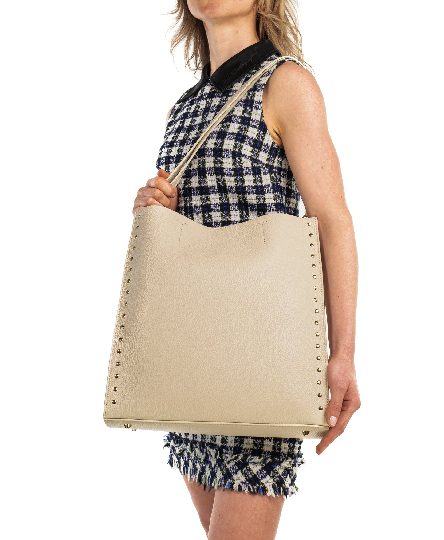 BORSA KALISTA IN PELLE BEIGE