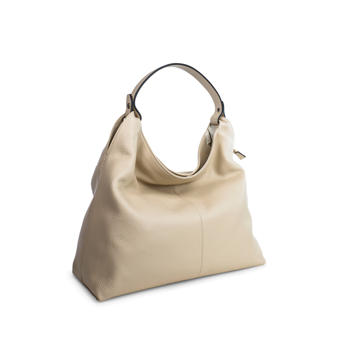 BORSA ATENA IN PELLE BEIGE