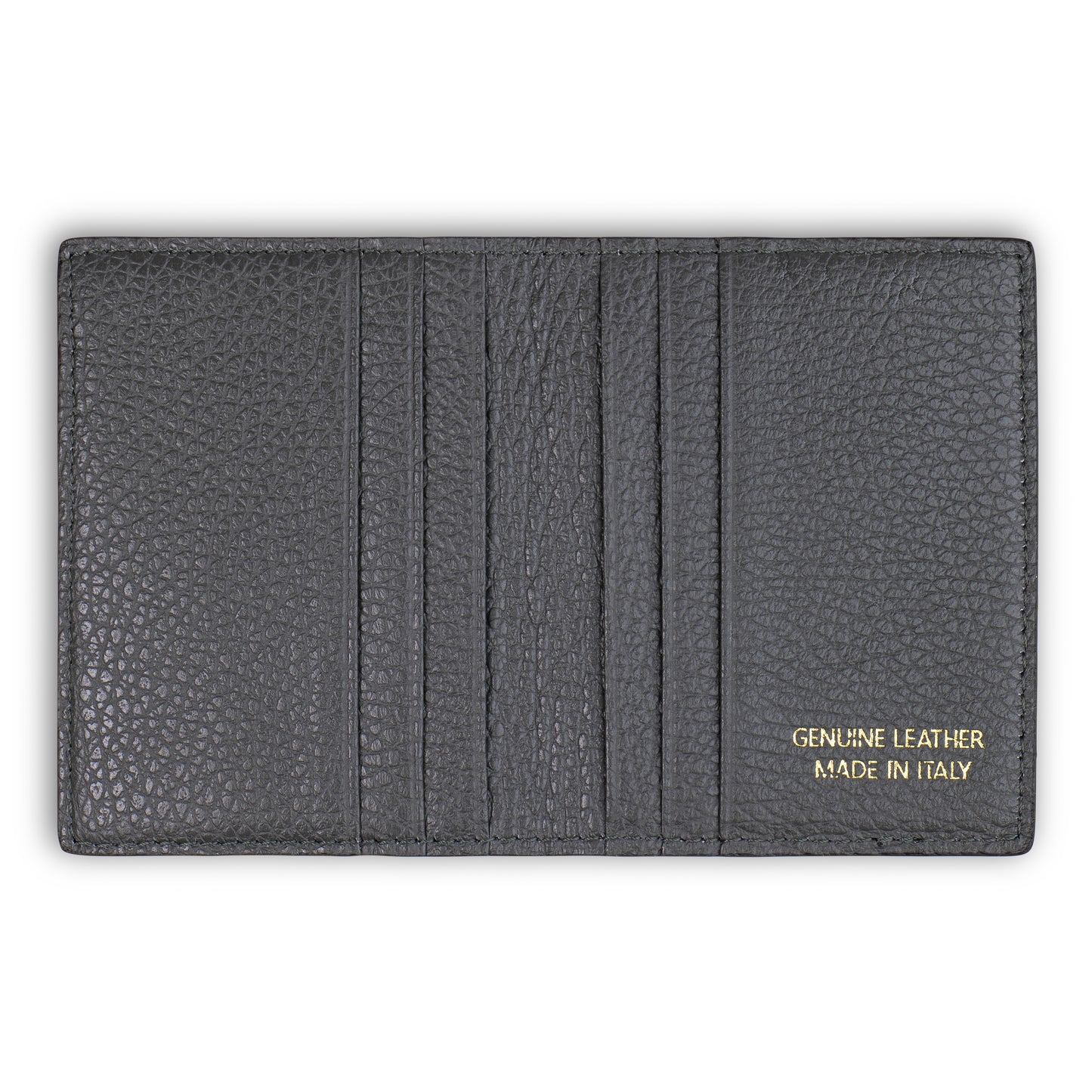PORTACARTE HARPER IN VERA PELLE GRIGIO