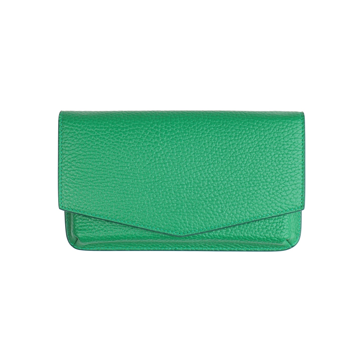 BORSA KYLIE  IN VERA PELLE VERDE