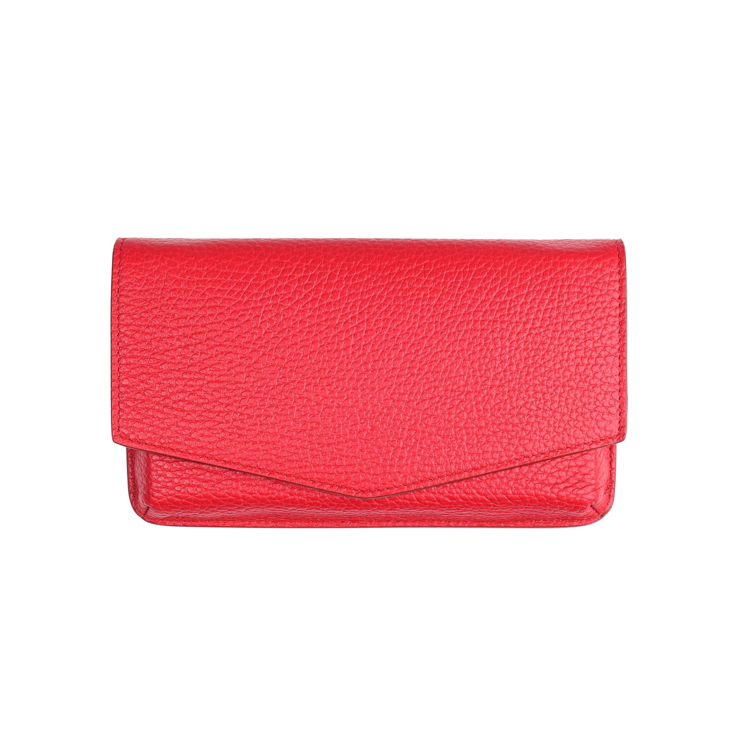 BORSA KYLIE IN VERA PELLE ROSSO