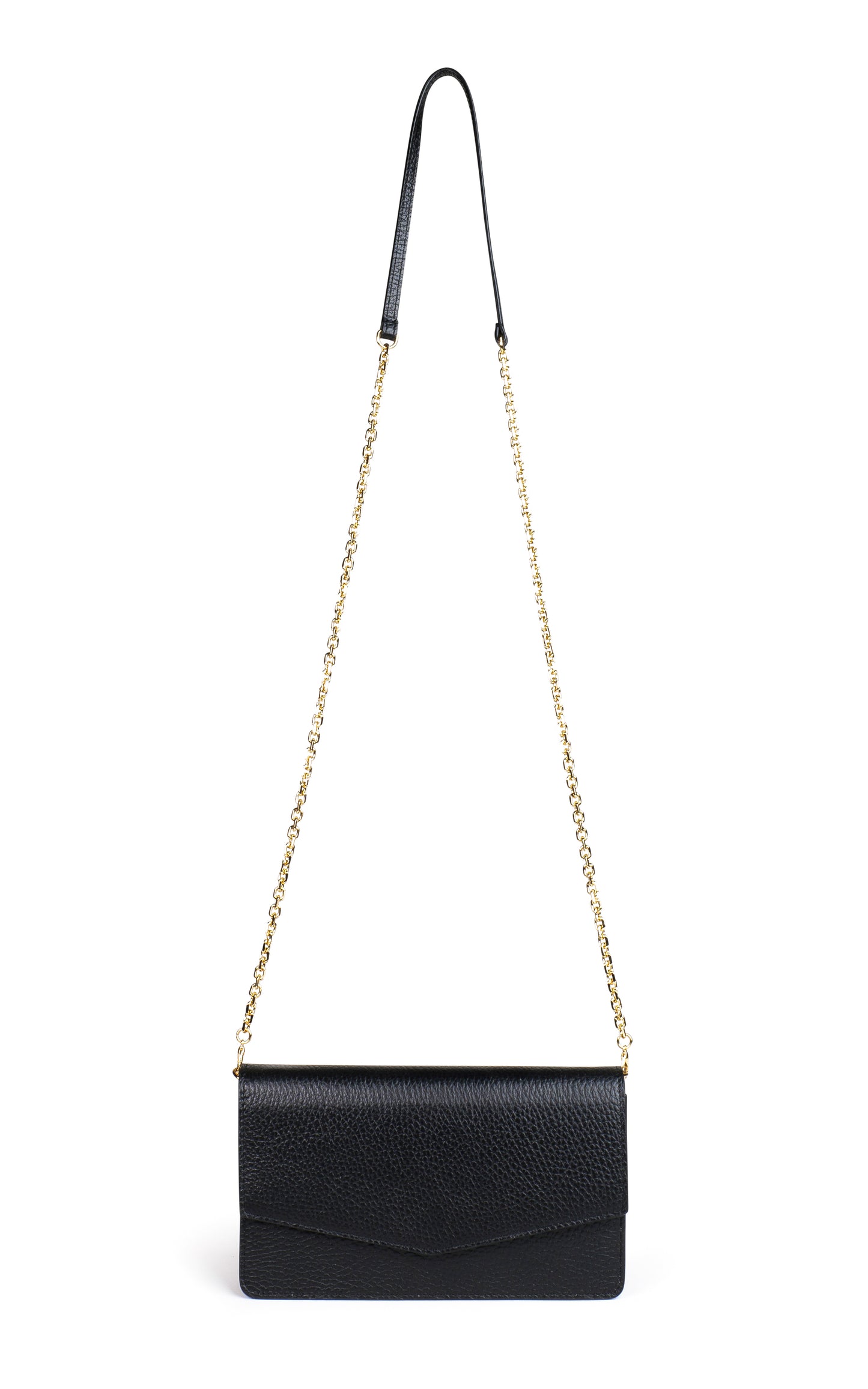 BORSA KETTY  IN VERA PELLE NERO