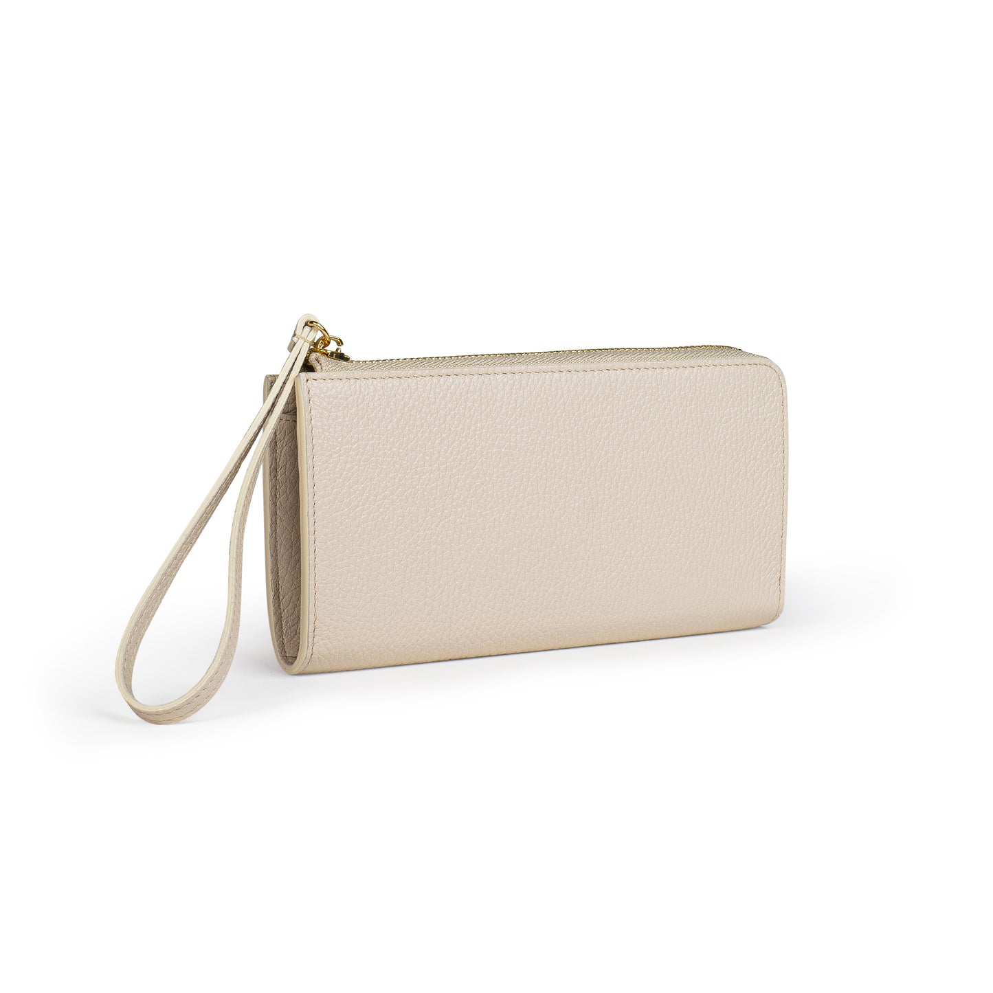 PORTAFOGLIO TRACY IN VERA PELLE BEIGE