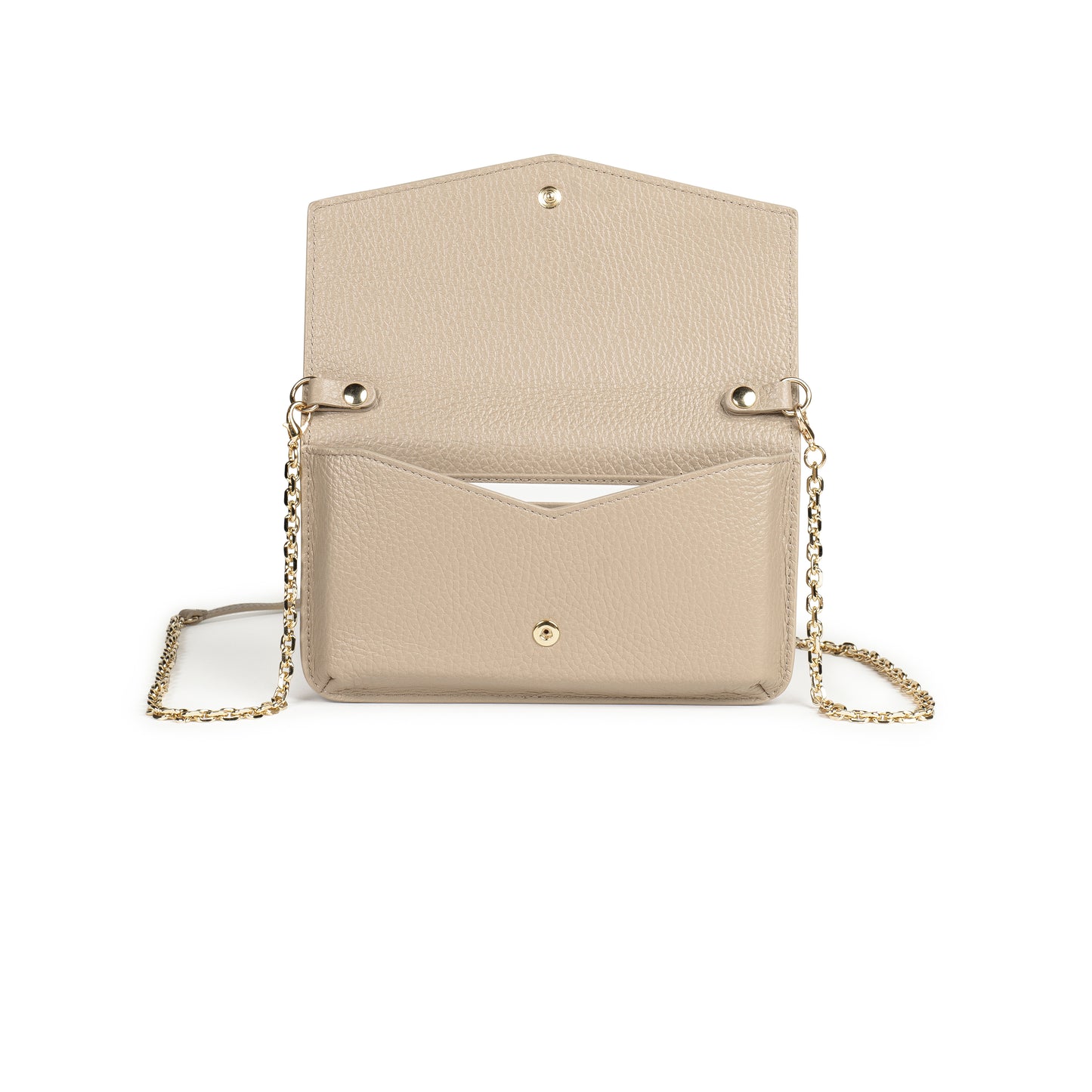 BORSA KYLIE  IN VERA PELLE BEIGE