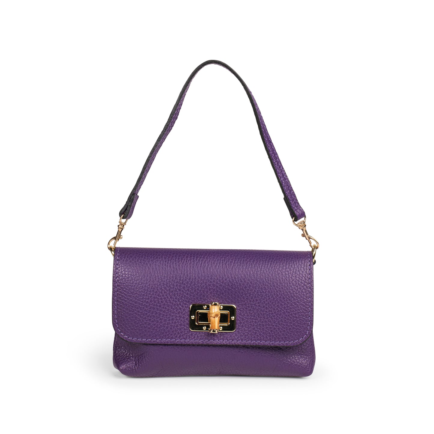 BORSA VICKY IN VERA PELLE VIOLA