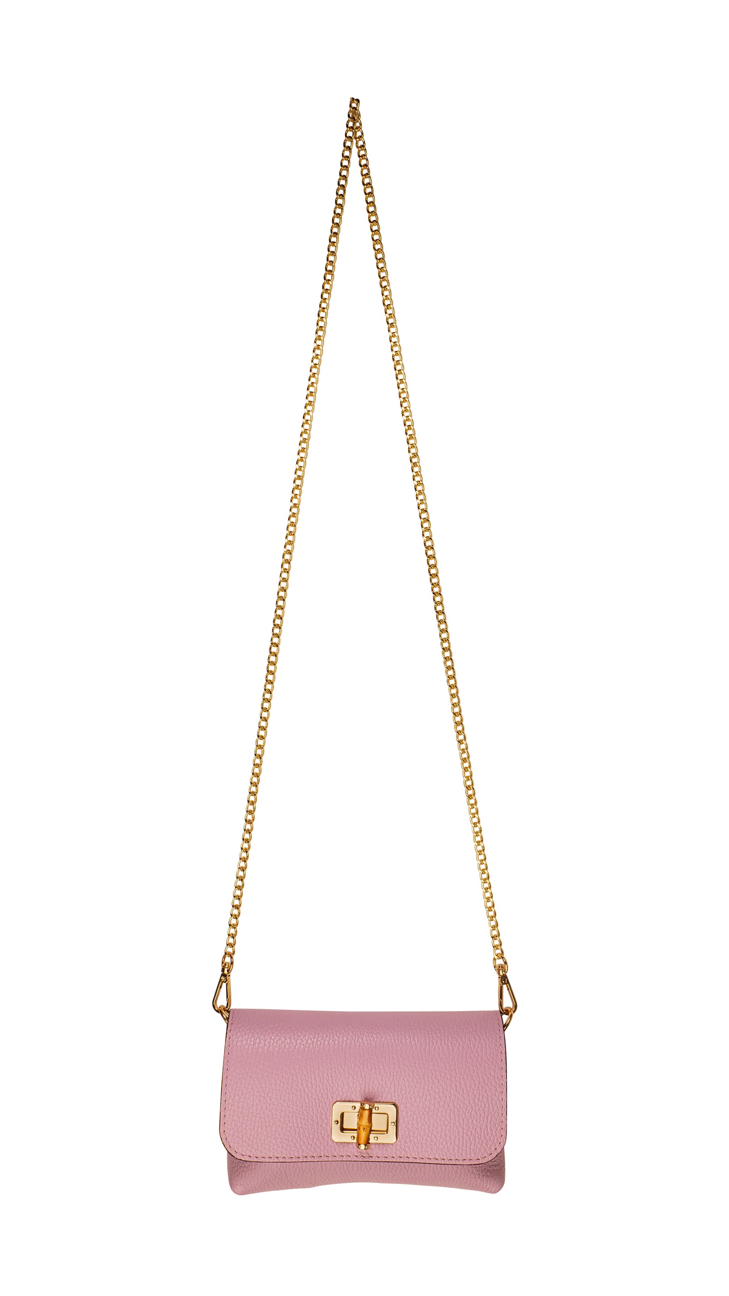 BORSA VICKY IN VERA PELLE LILLA