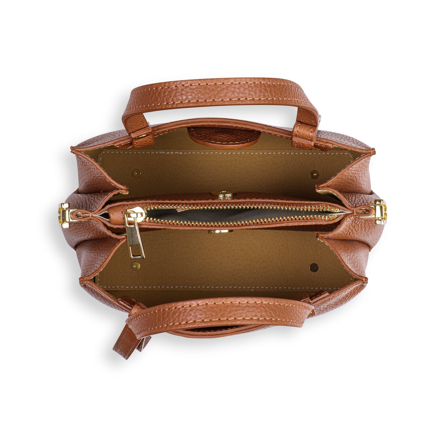 BORSA IN PELLE EVELYN CUOIO