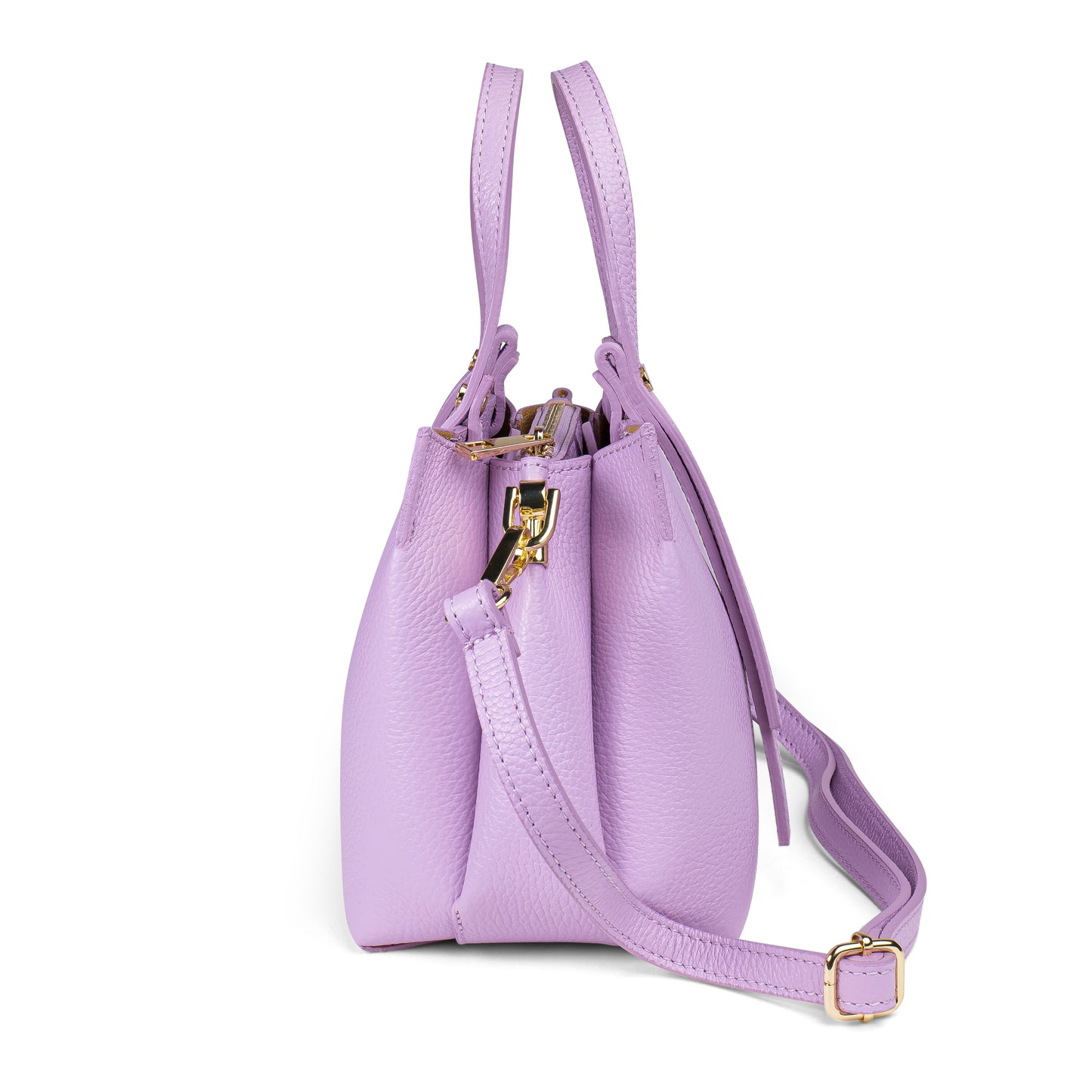 BORSA IN PELLE EVELYN LILLA