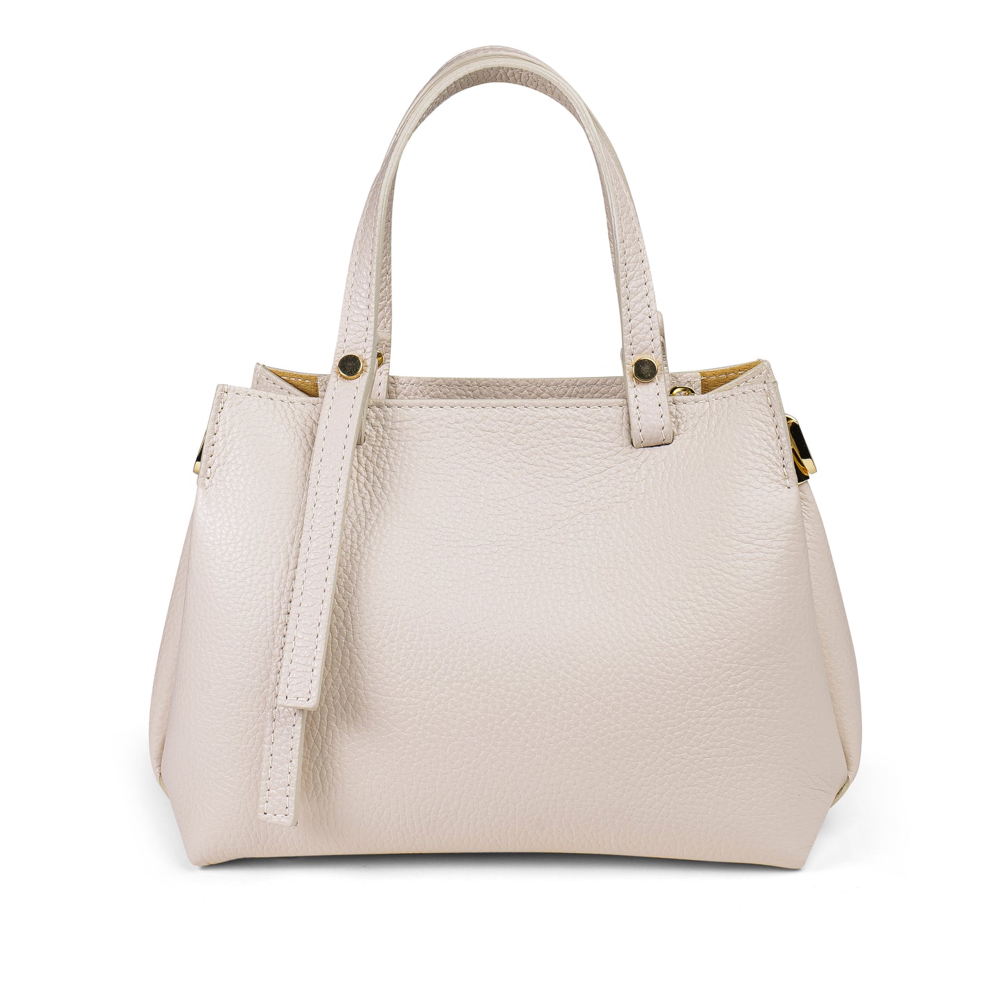 BORSA IN PELLE EVELYN BEIGE